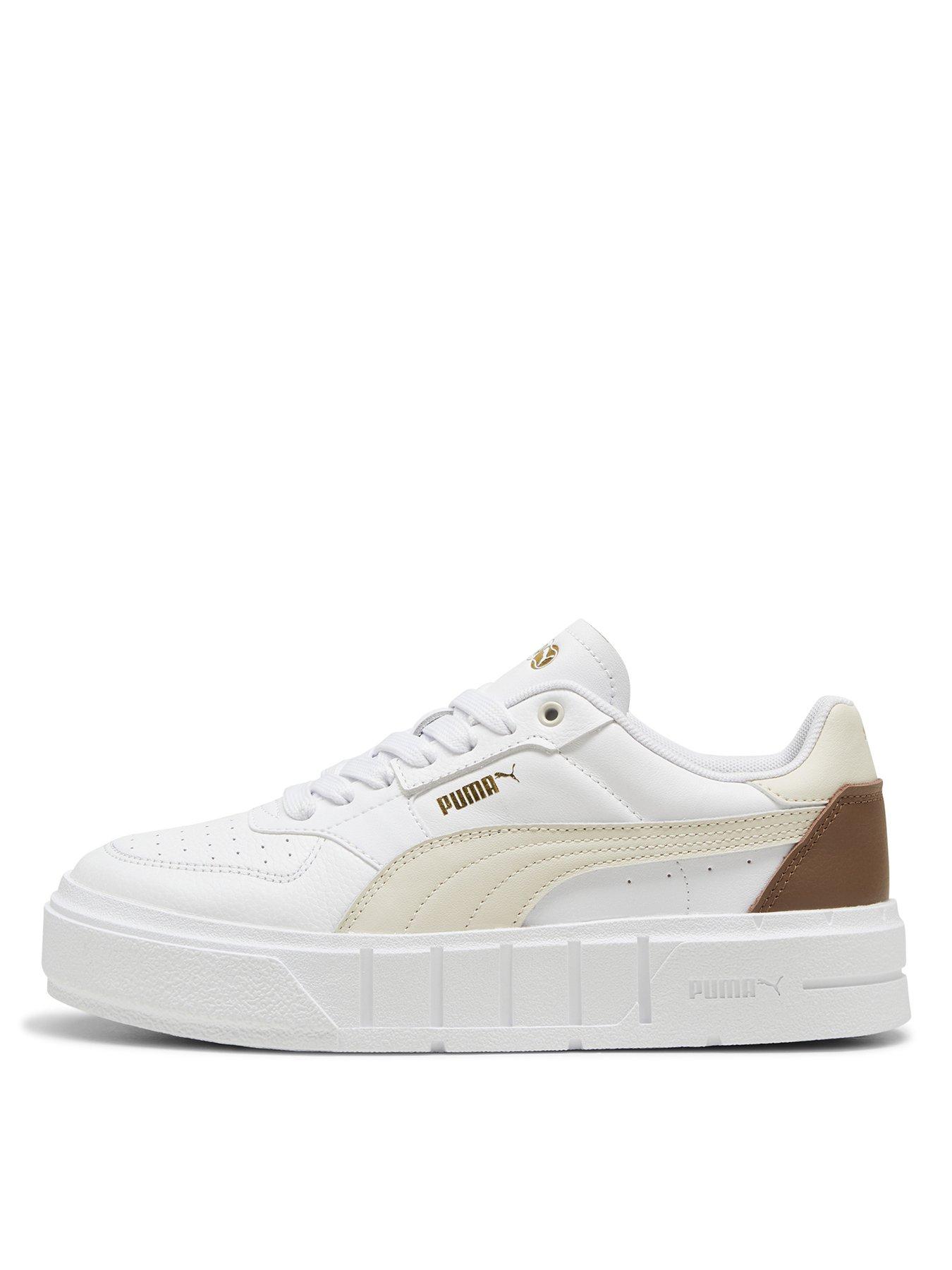 puma-womens-cali-court-leather-trainers-whitefront