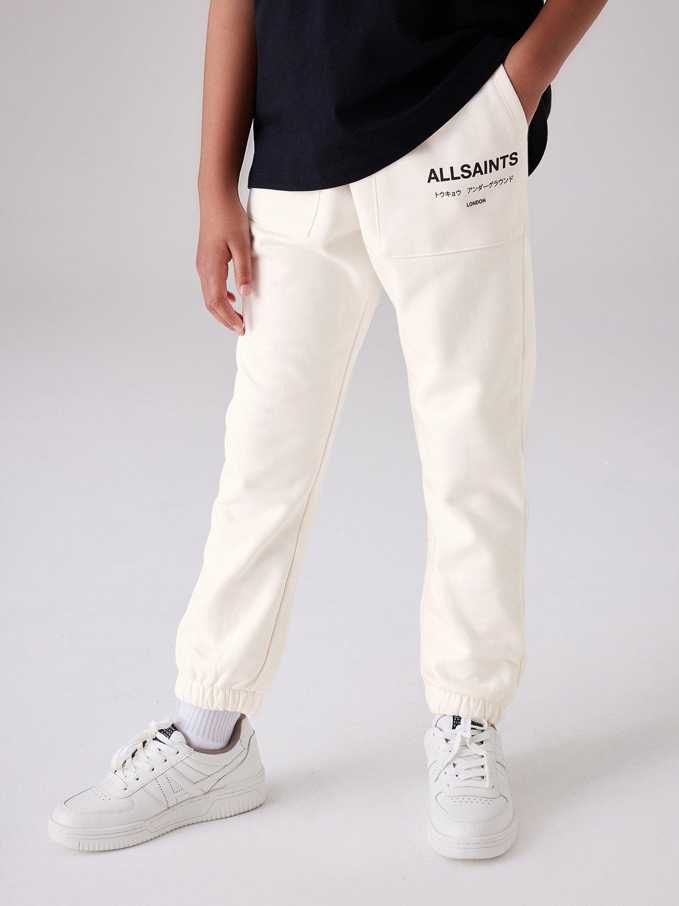 smallsaints-underground-logo-jogger-white