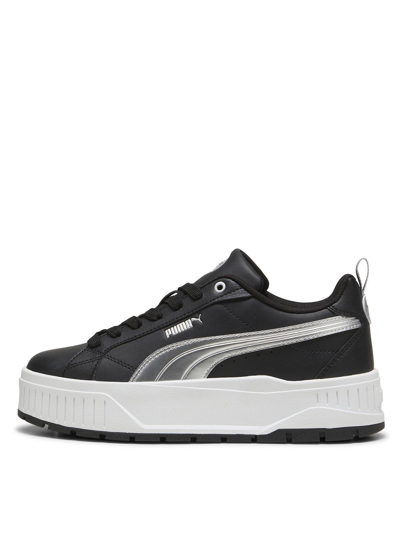 puma-womens-karmen-ii-metallic-dream-trainers-blacksilver