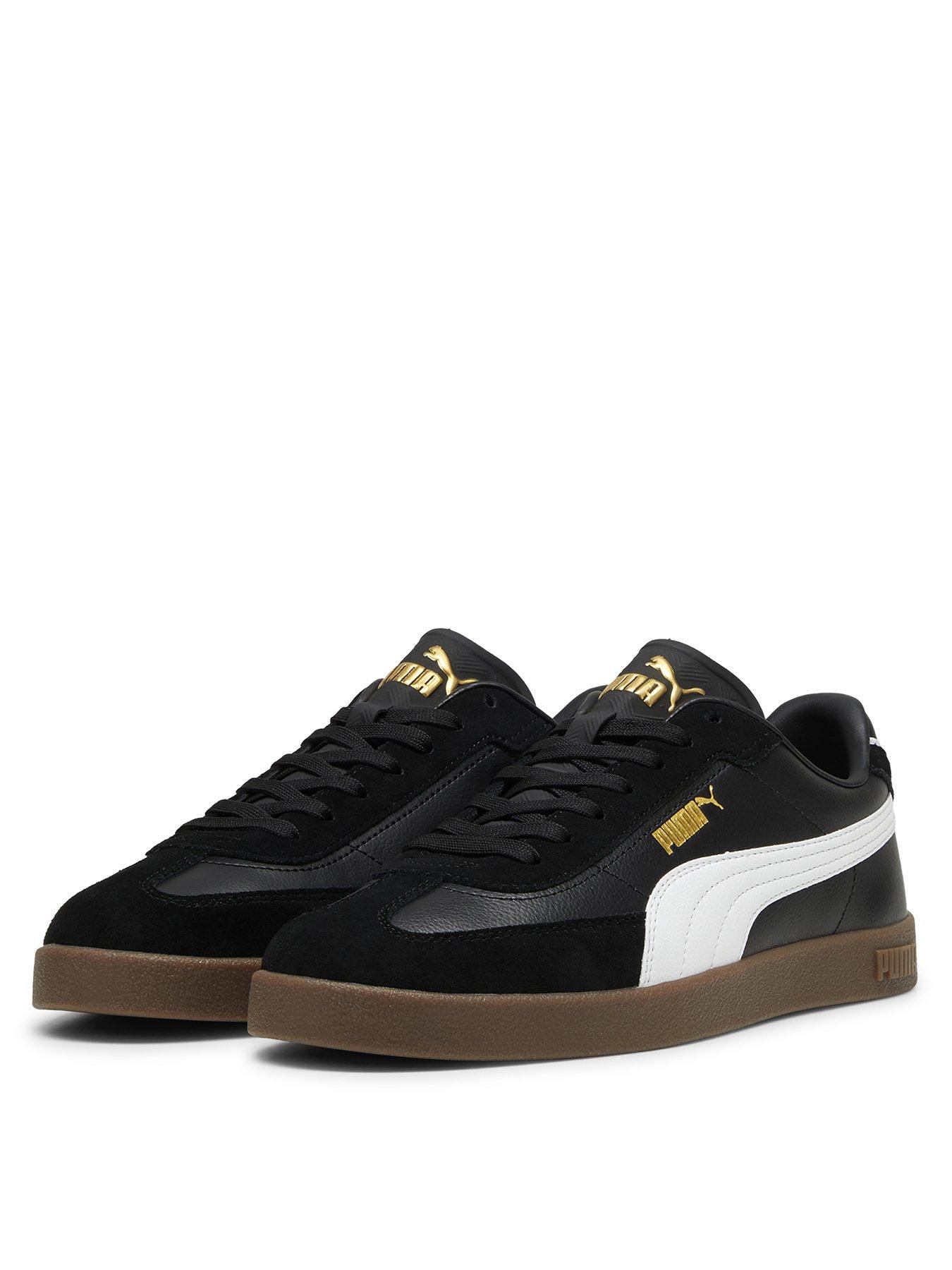 puma-womens-club-ii-era-trainers-blackwhitestillFront