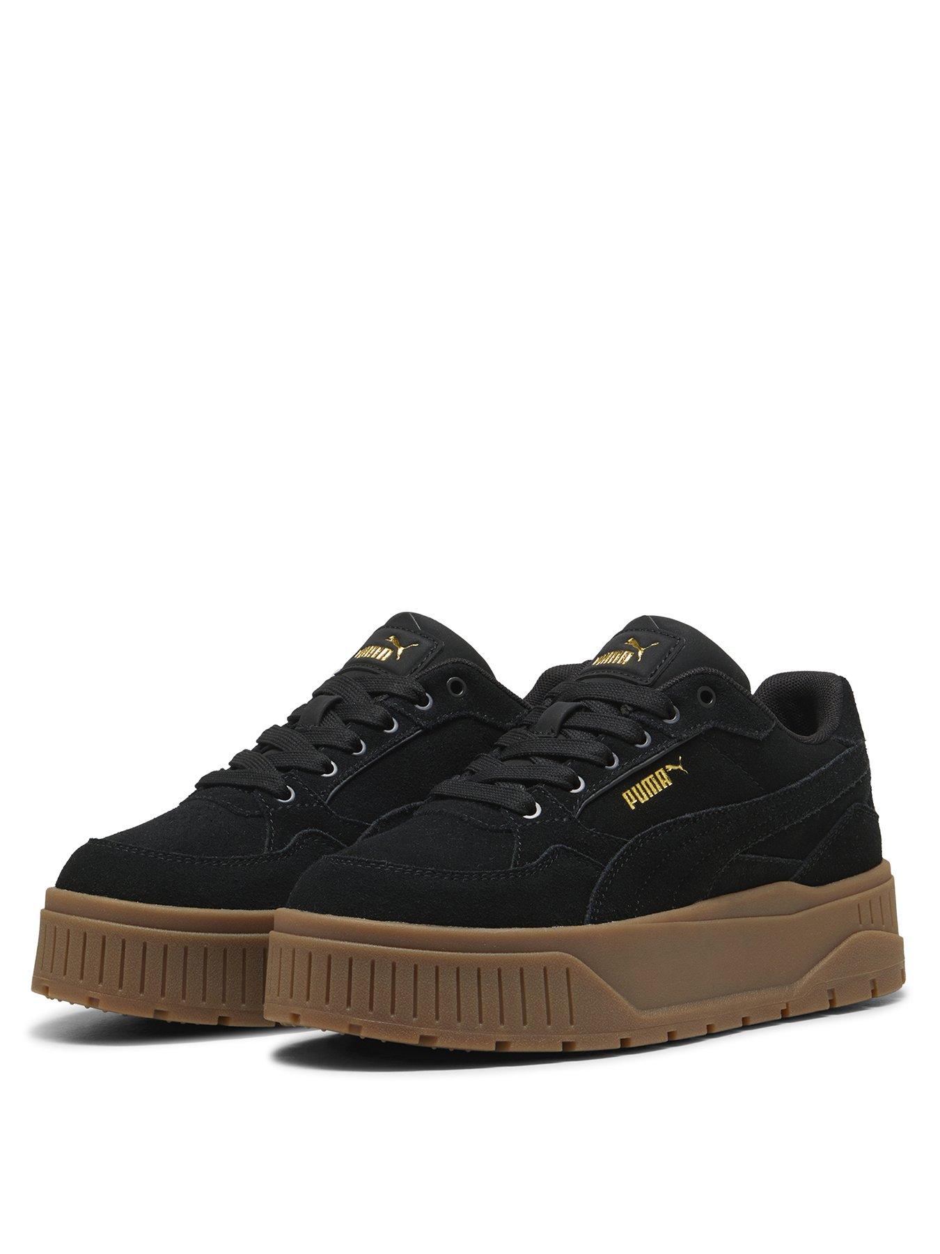 puma-womens-karmen-20-idol-suede-trainers-blackstillFront