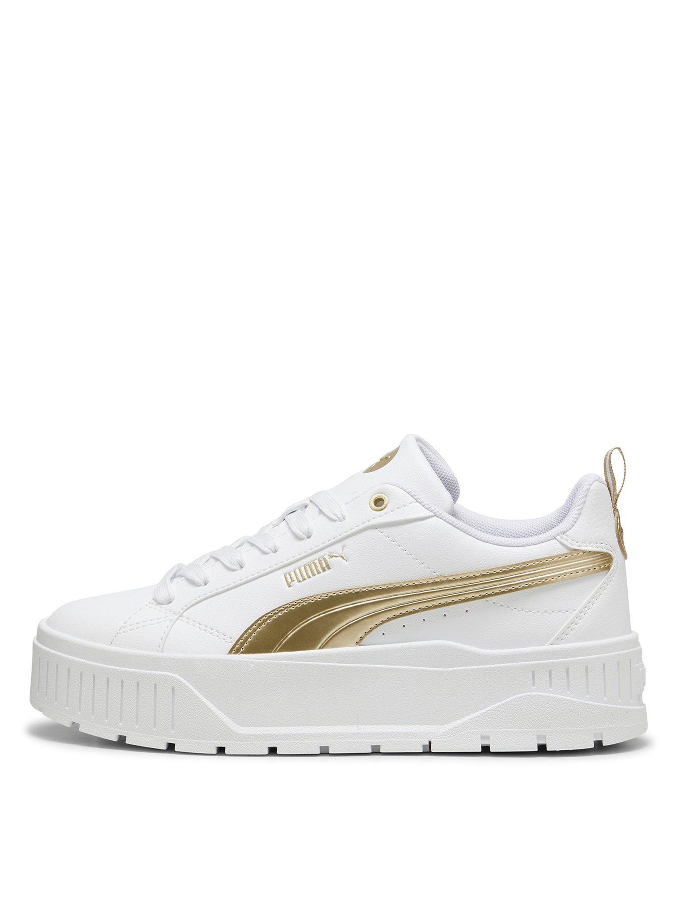 puma-womens-karmen-ii-metallic-dream-trainers-whitegold