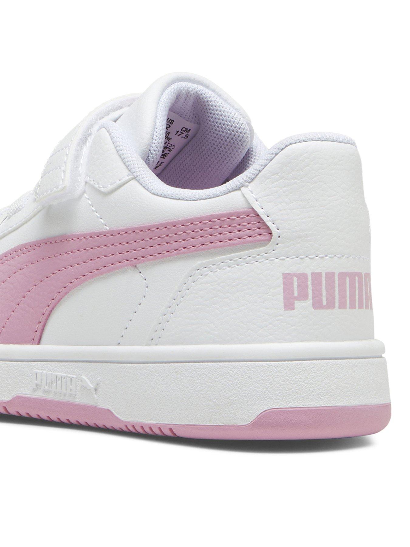 puma-kids-girls-reb-l-velcro-trainers-whiteback