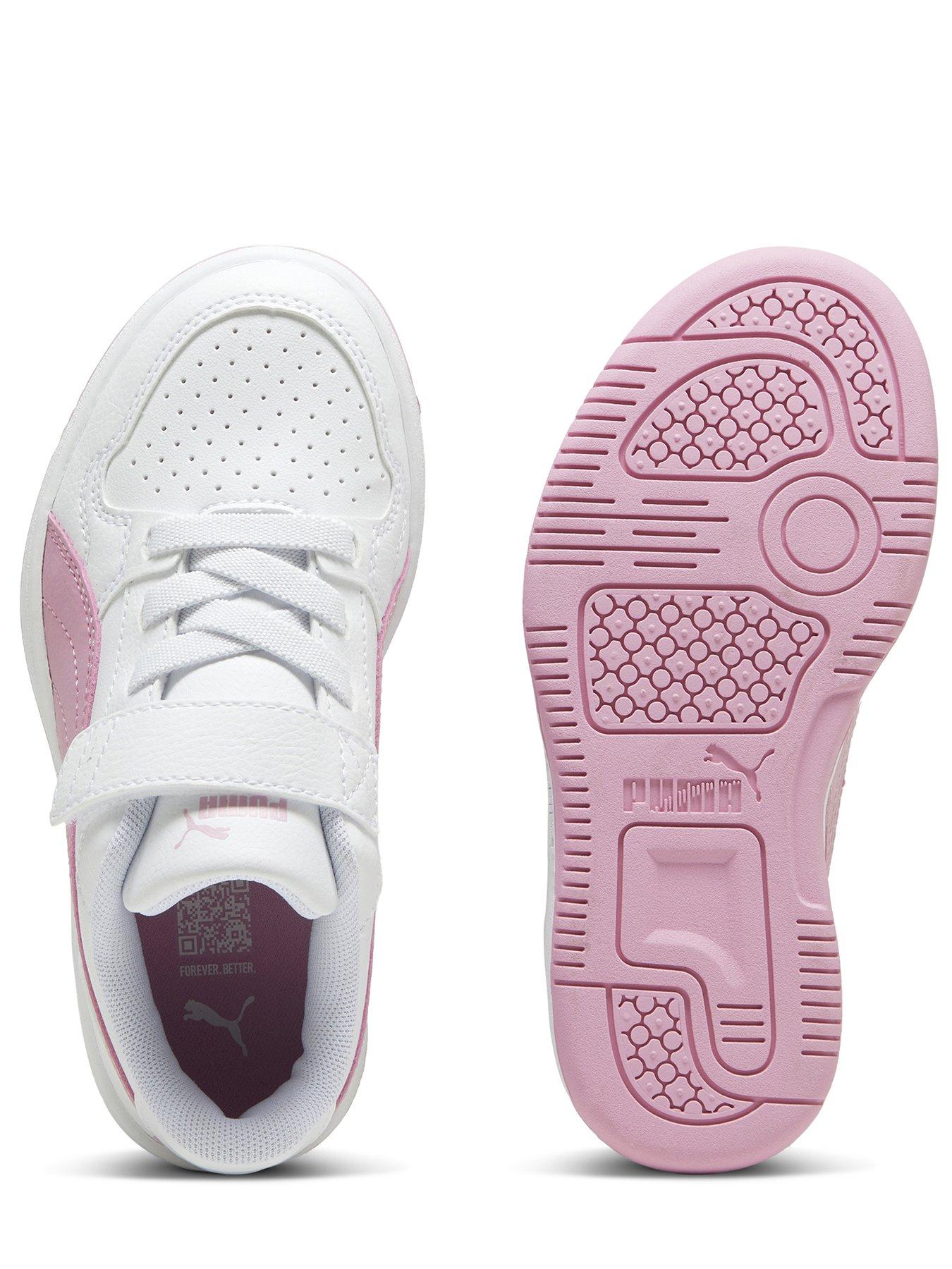 puma-kids-girls-reb-l-velcro-trainers-whitedetail