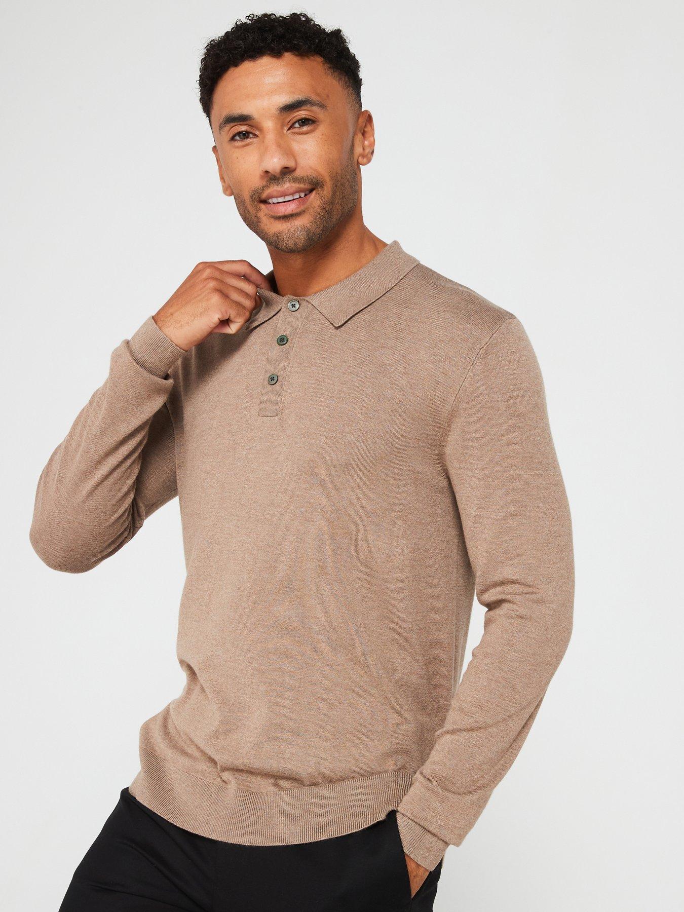 jack-jones-jack-amp-jones-premium-long-sleeve-knitted-polo-shirt