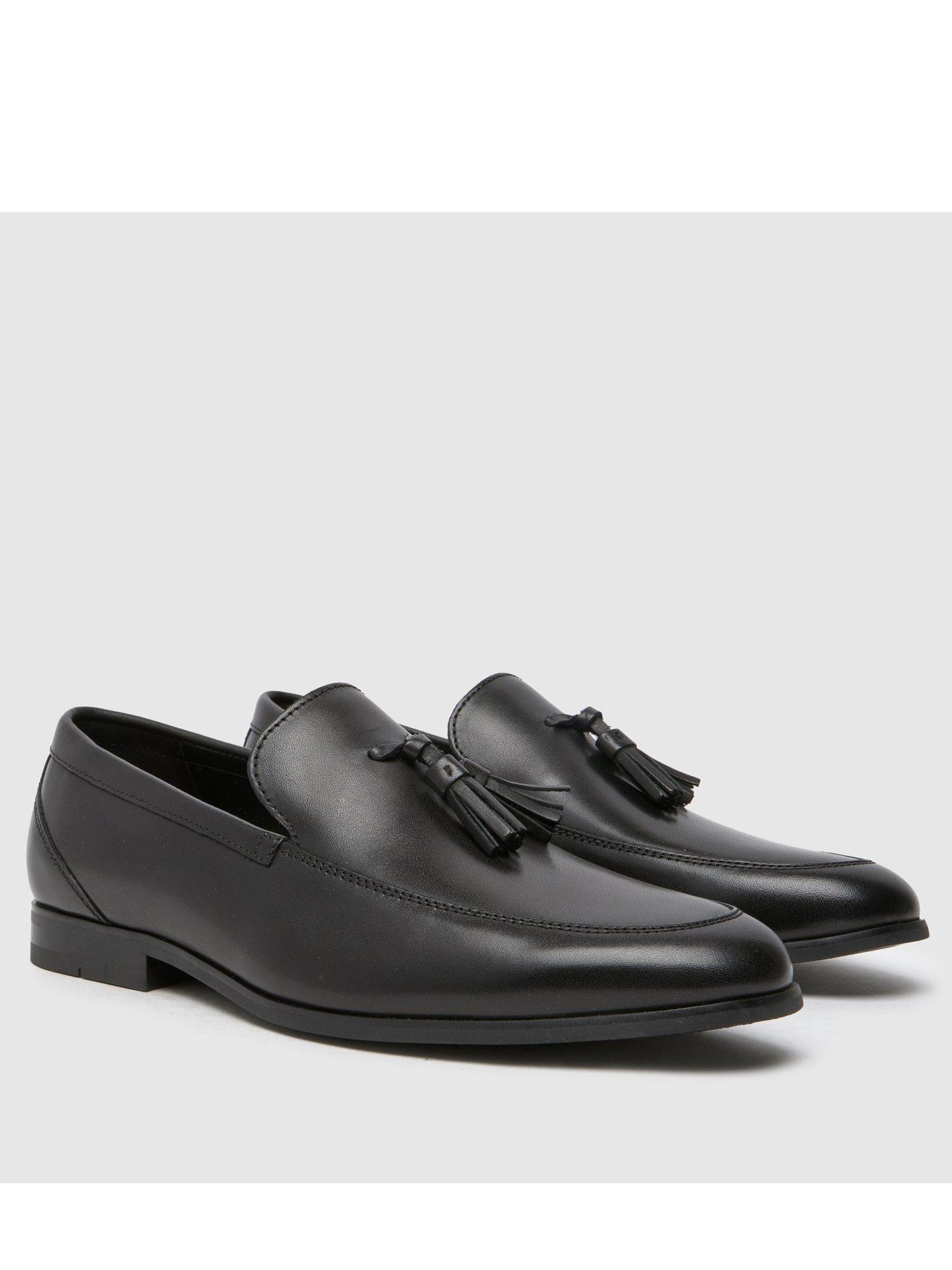 schuh-schuh-ren-leather-loafer-blackstillFront