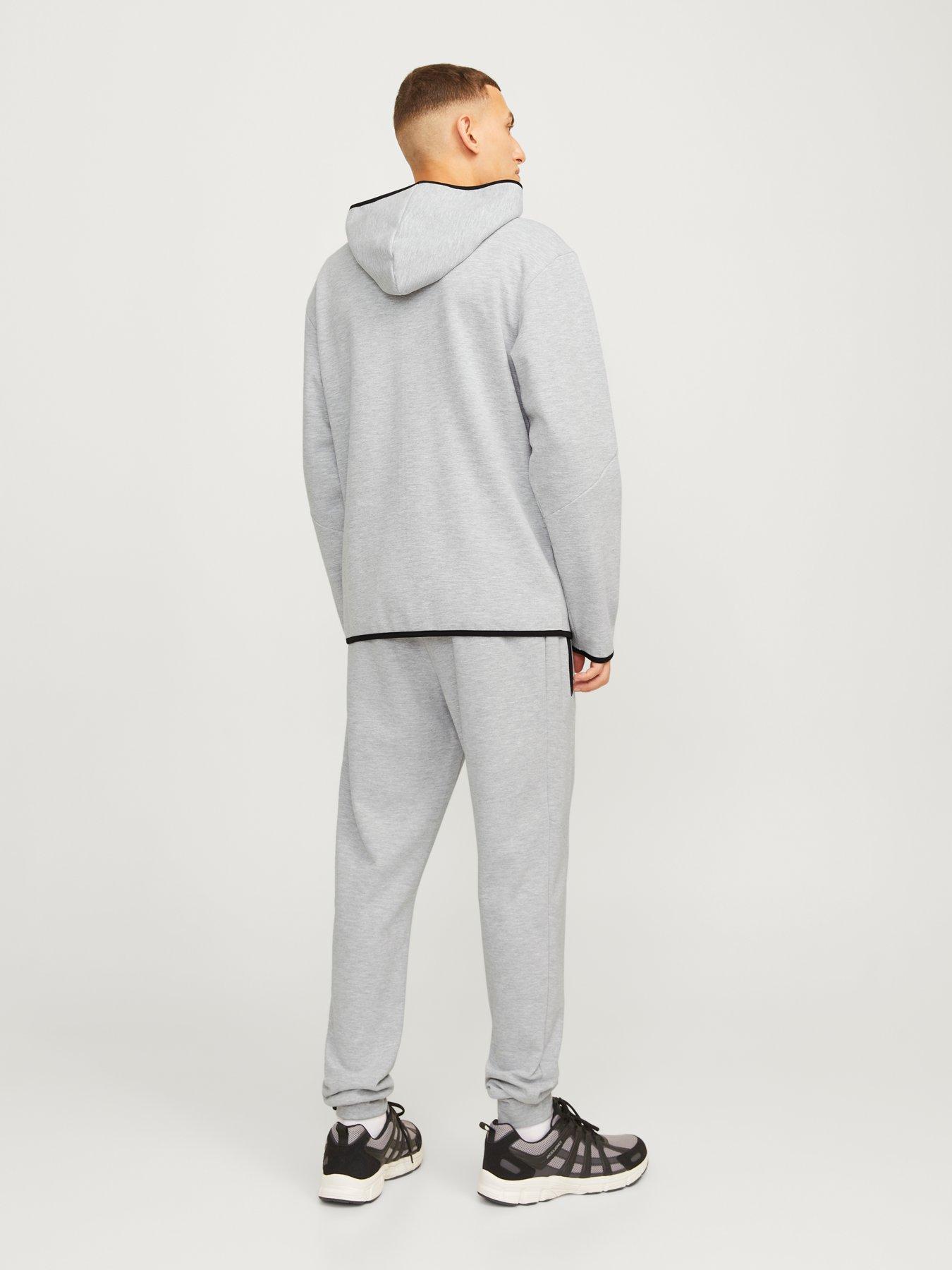 jack-jones-jack-amp-jones-will-slim-fit-tech-joggers-light-grey-melangestillFront