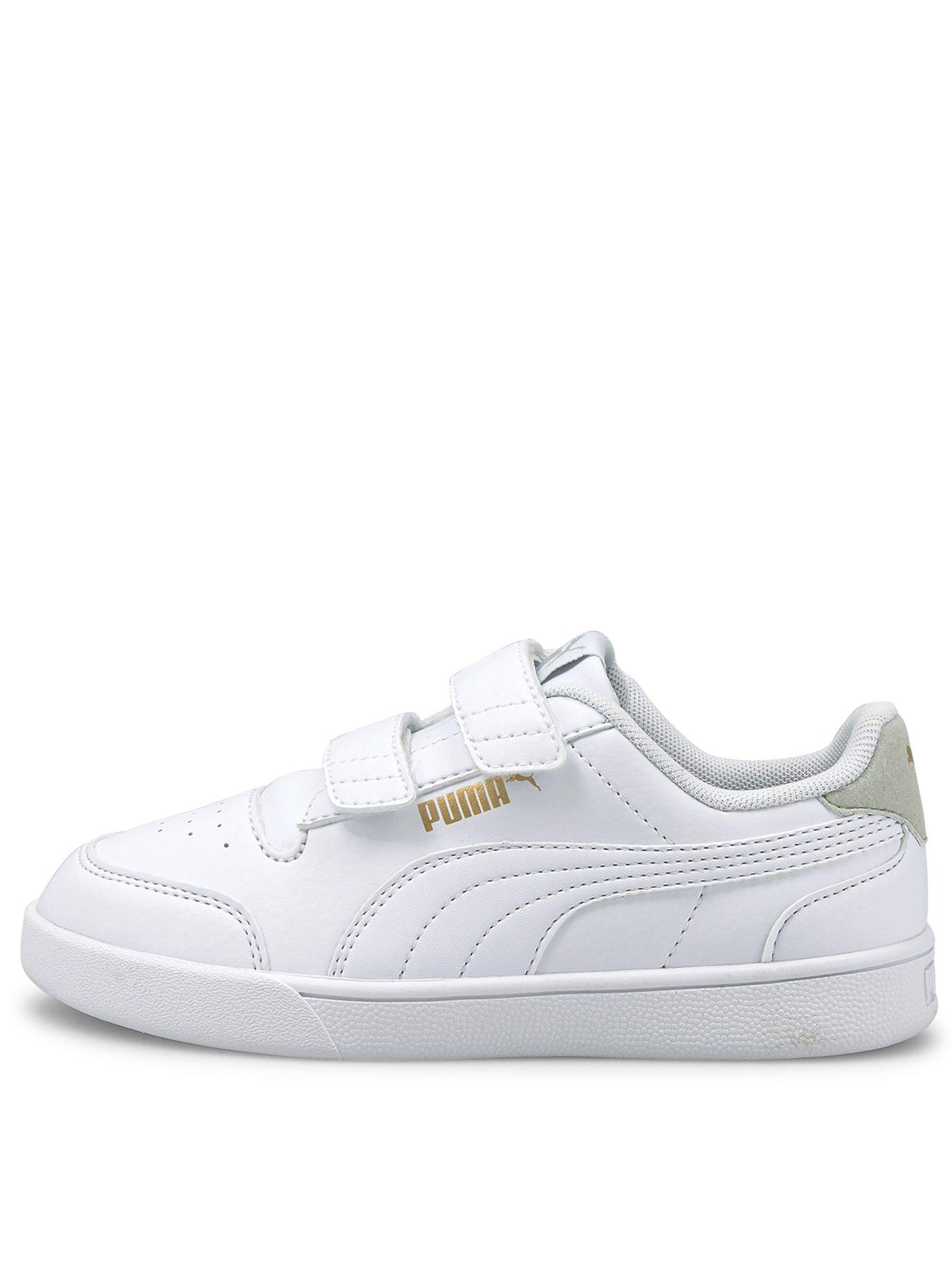 puma-kids-unisex-shuffle-velcro-trainers-white