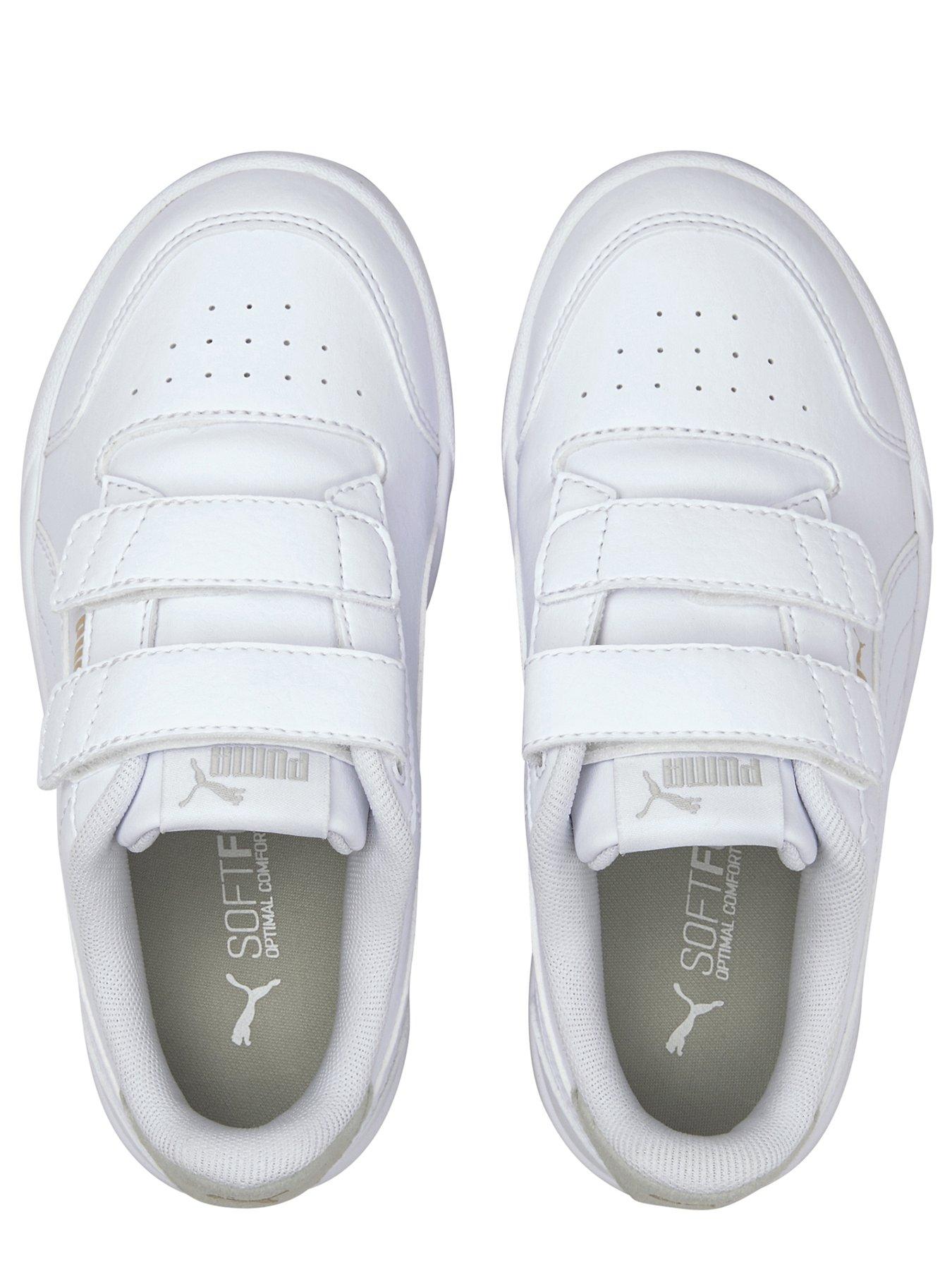 puma-kids-unisex-shuffle-velcro-trainers-whiteoutfit