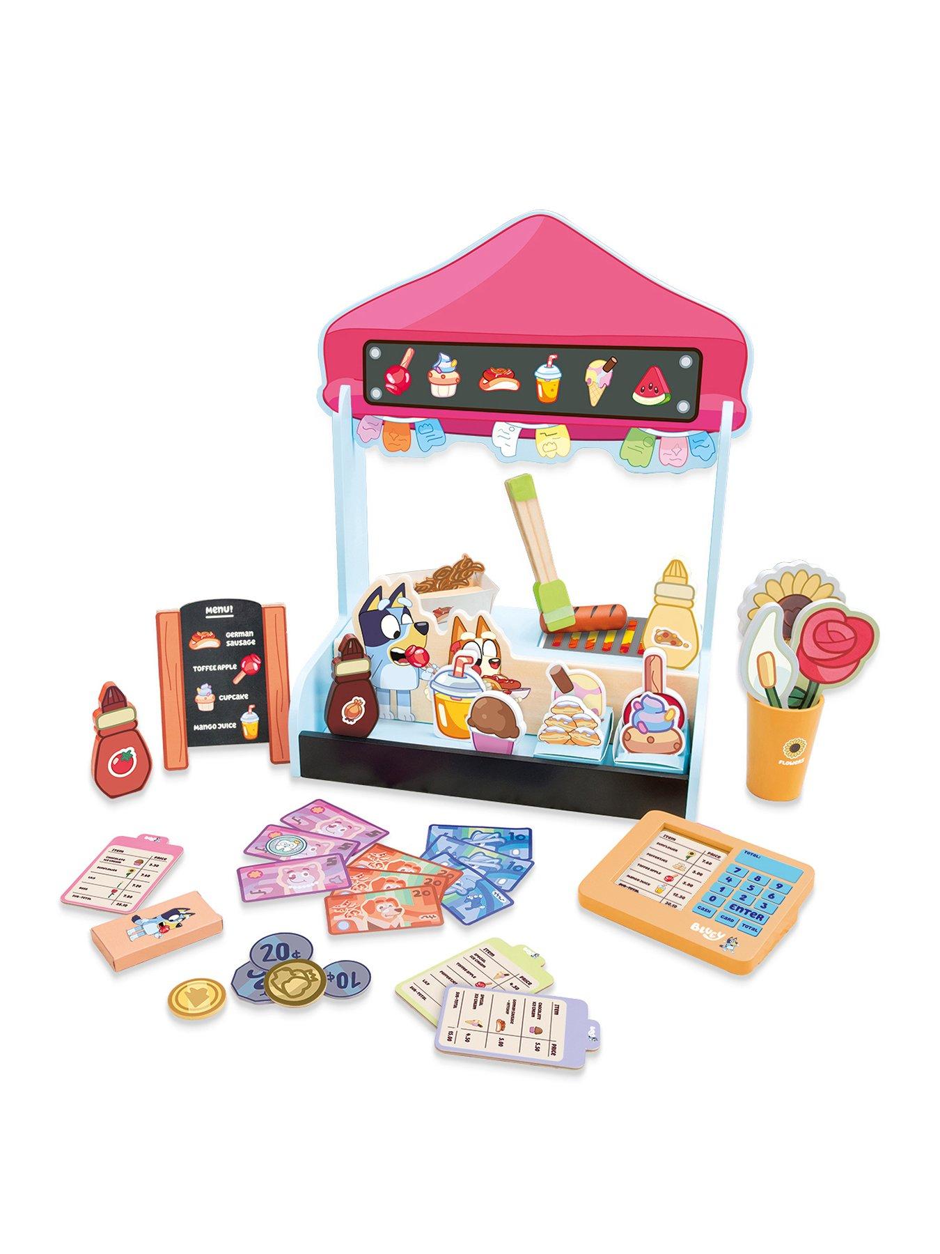 Bluey Market Stall Playset
