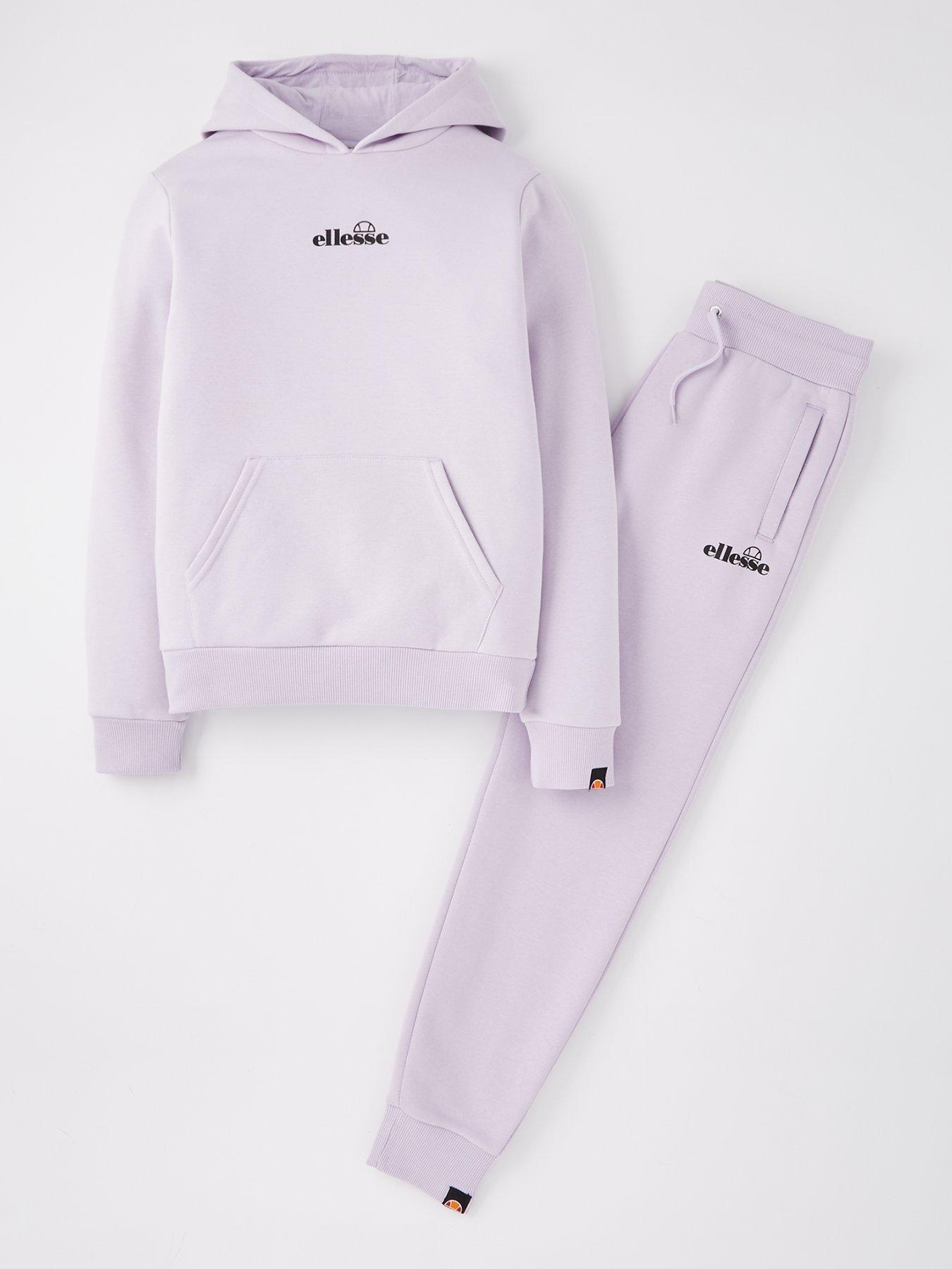 ellesse-junior-girls-exclusive-sistini-tracksuit-lilac