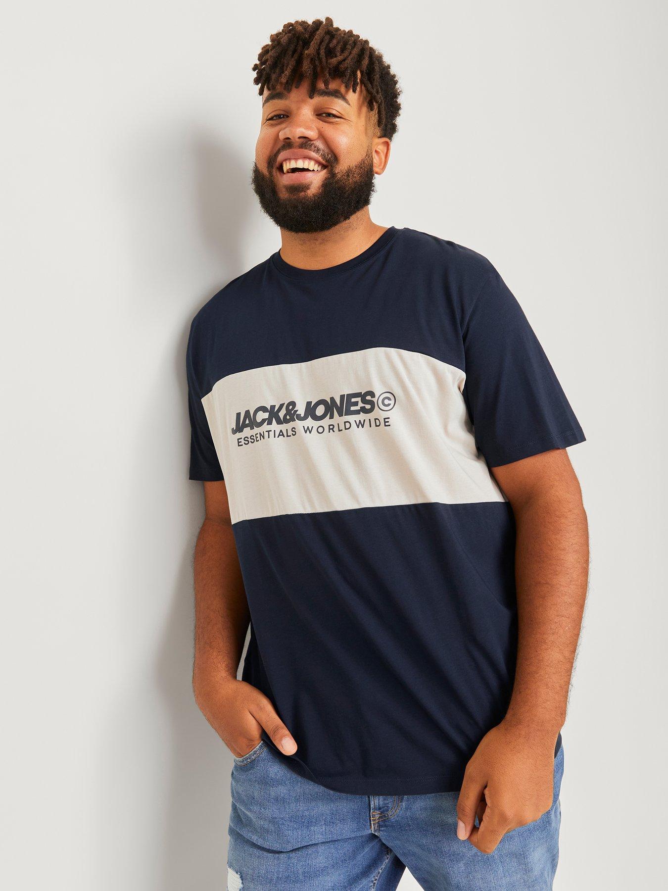 jack-jones-jack-amp-jones-plus-colourblock-logo-t-shirtoutfit