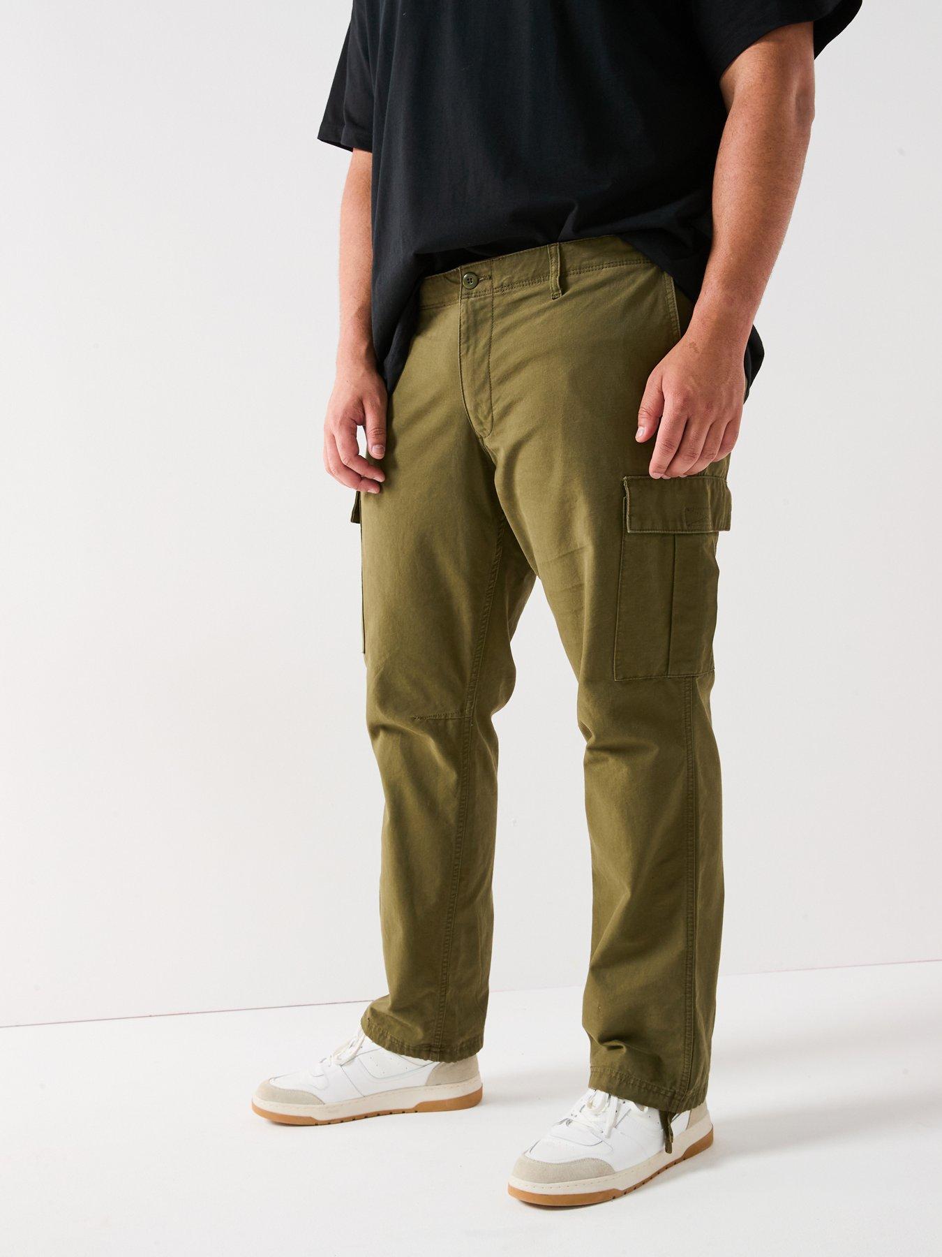 jack-jones-plus-kane-barkley-relaxed-fit-cargo-trousers-green