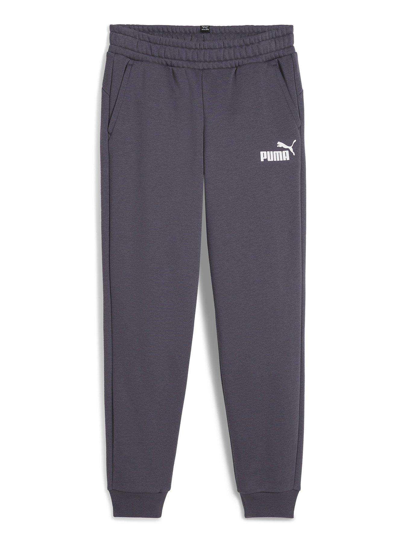 puma-boys-essentials-fleece-logo-pants-grey