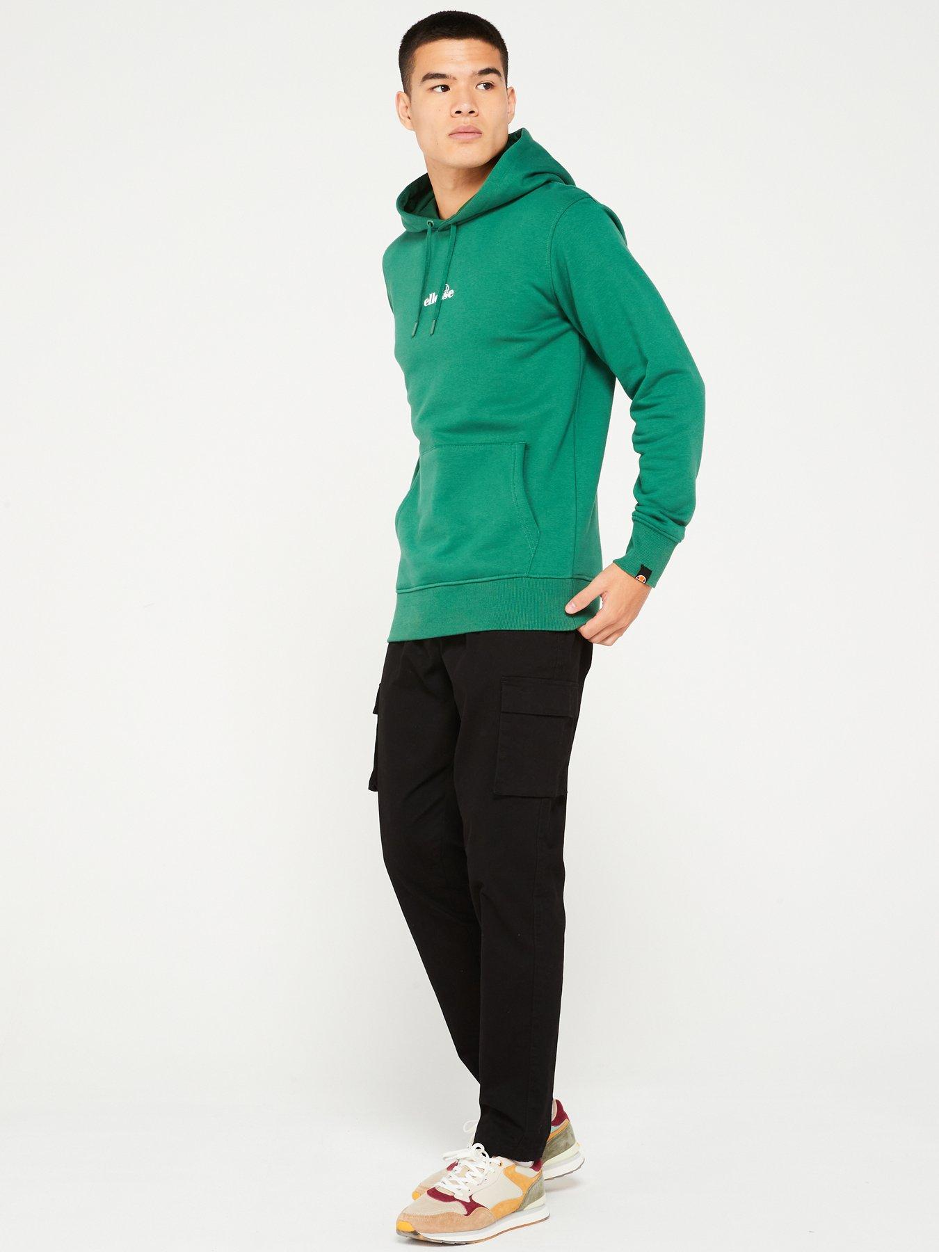 ellesse-mens-pershuta-overhead-hoody-greenback