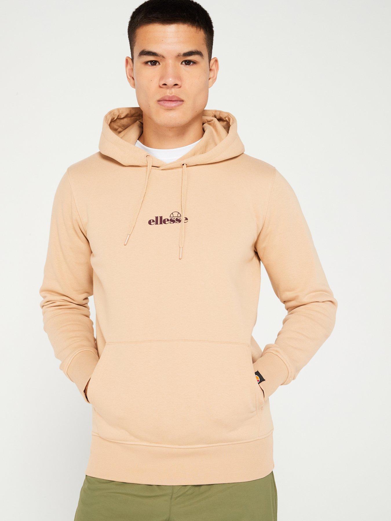 ellesse-mens-pershuta-overhead-hoodie-beige