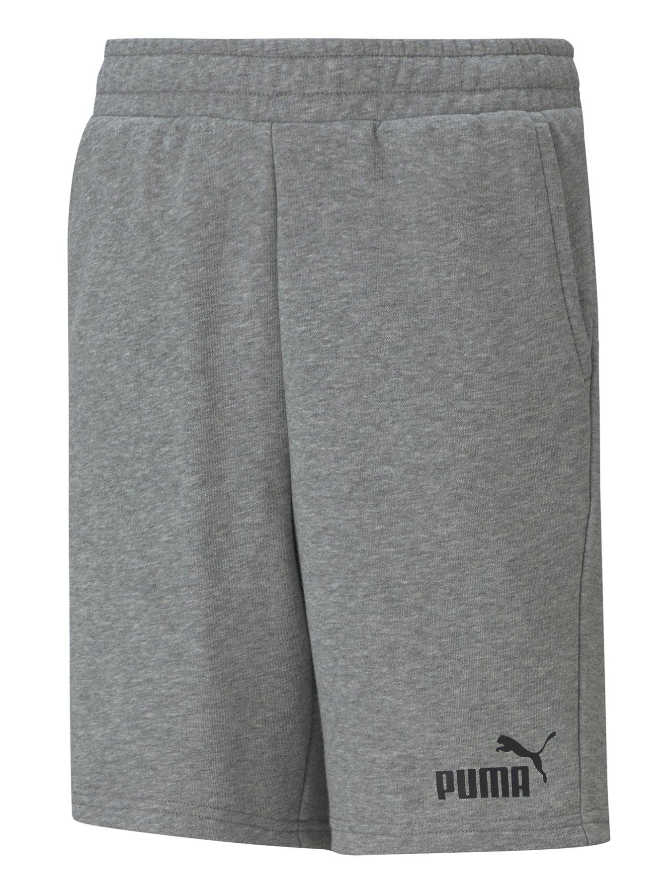 puma-boys-essentials-sweat-shorts-grey