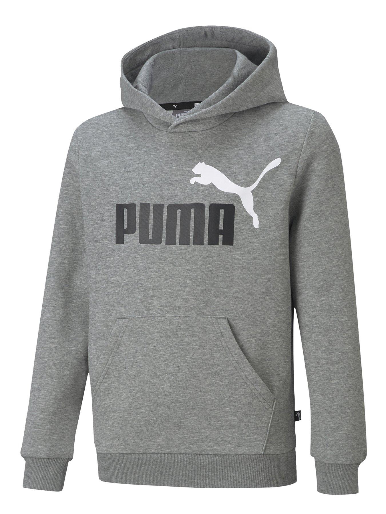 puma-boys-essentials-logo-hoodie-fleece-grey