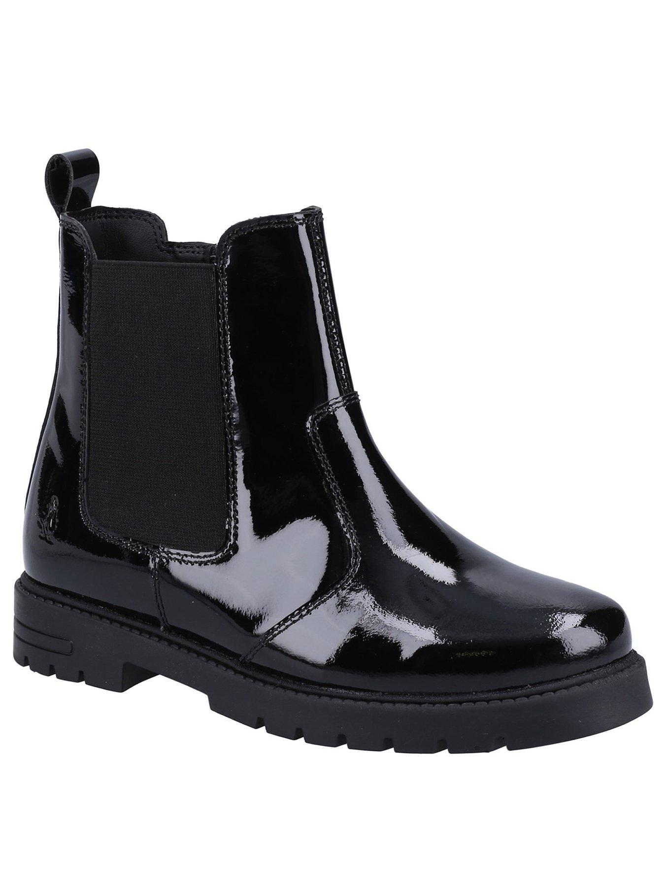 hush-puppies-laura-patent-jnr-boot-blackstillFront