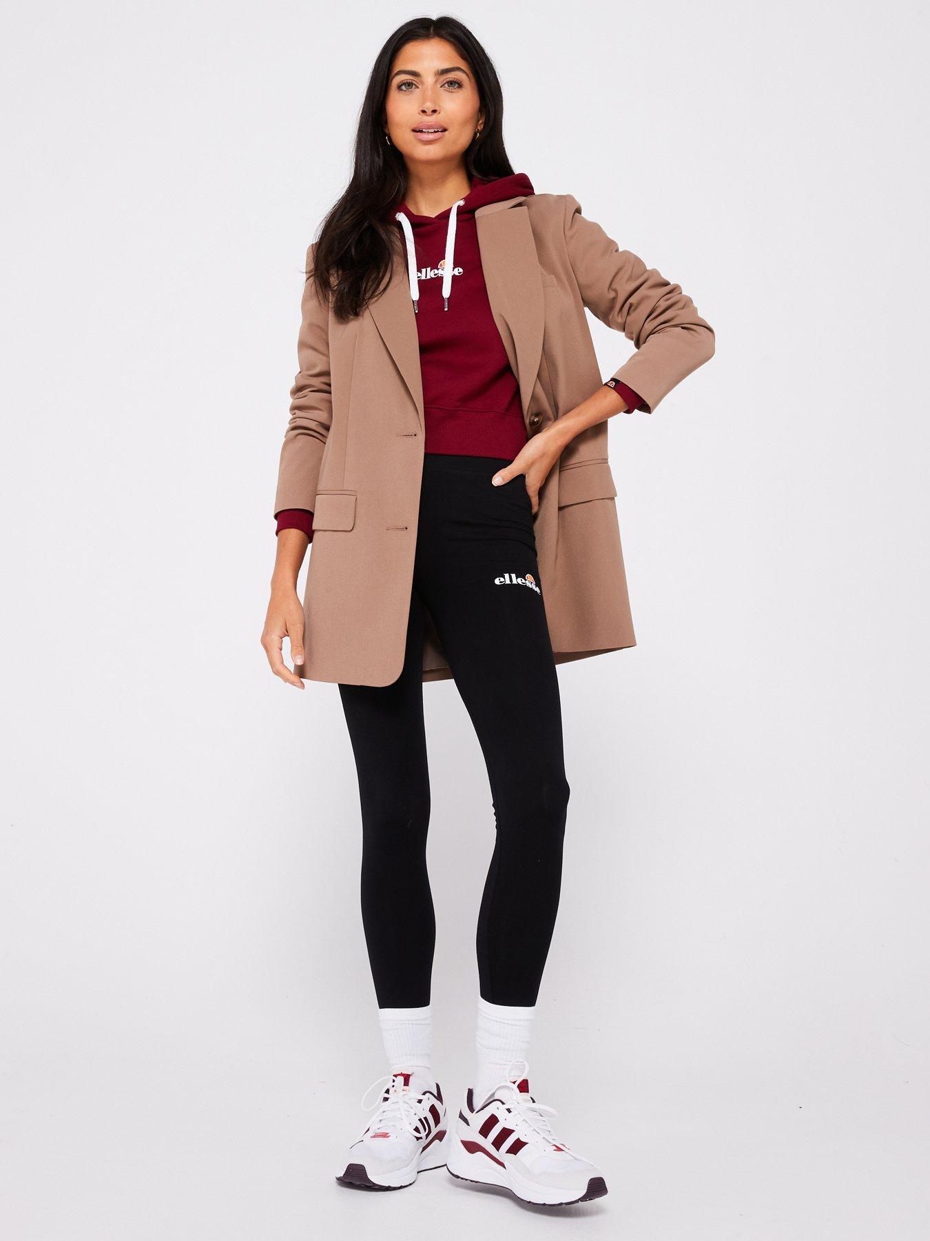 ellesse-womens-exclusive-vilanova-cropped-hoodie-and-legging-set-burgundyblackback