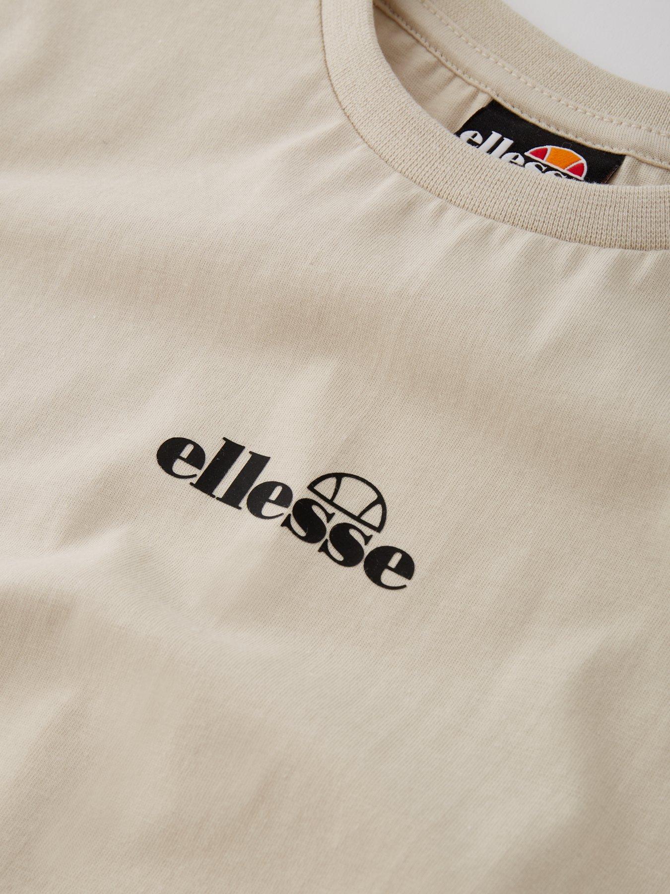 ellesse-junior-boys-valera-tee-beigeoutfit