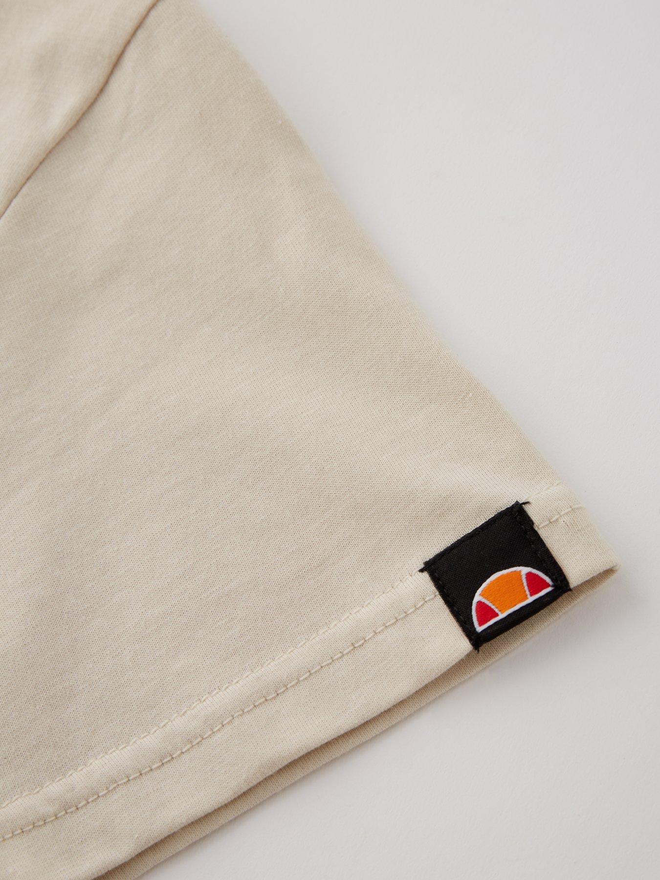 ellesse-junior-boys-valera-tee-beigedetail