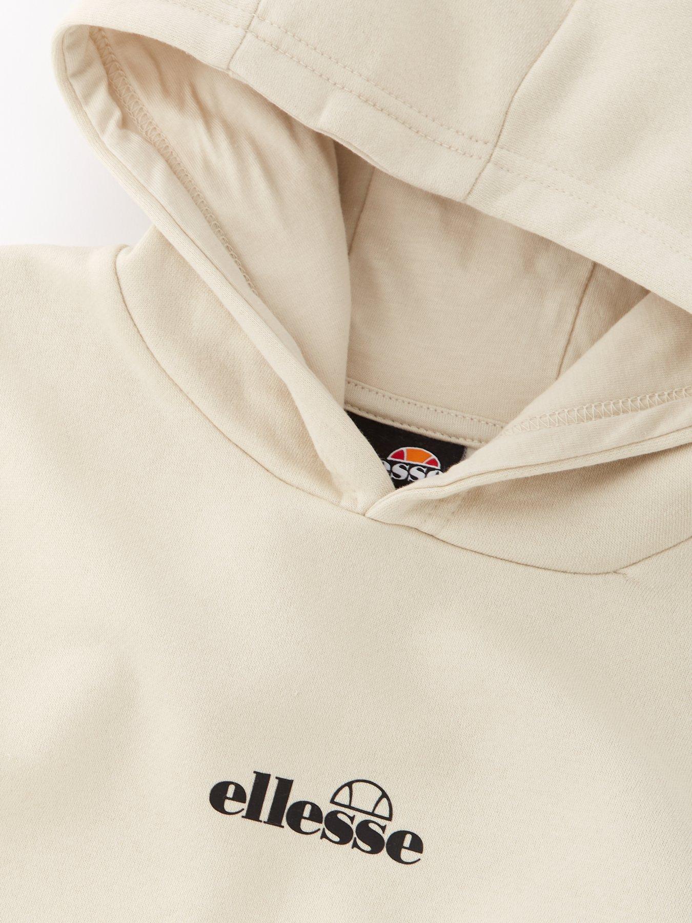 ellesse-junior-boys-ellibro-overhead-hoodie-beigeoutfit