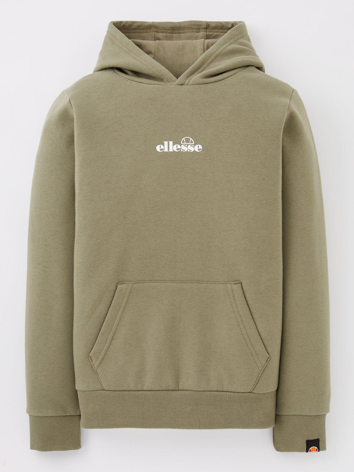 ellesse-junior-boys-ellibro-overhead-hoodie-khaki