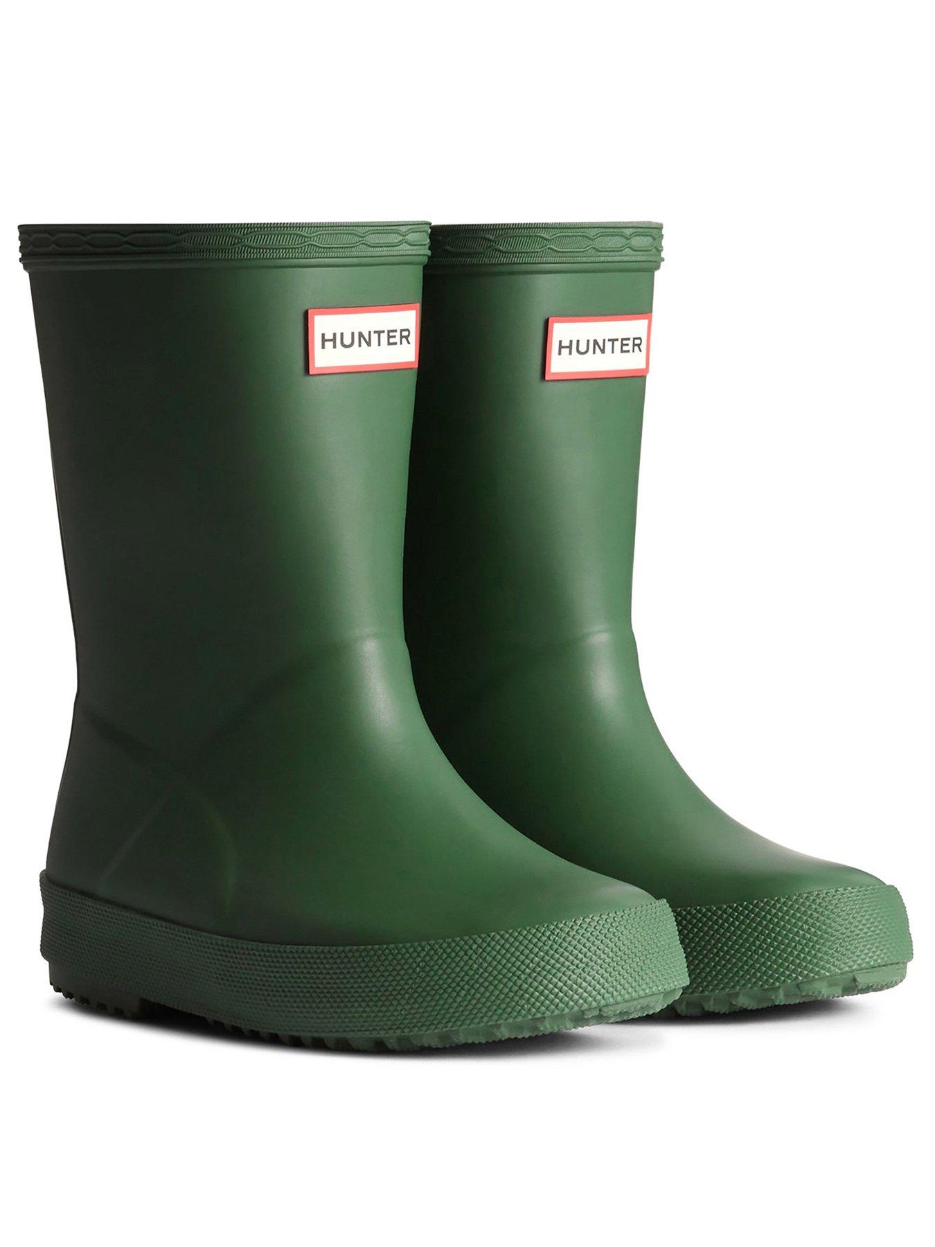 hunter-little-kids-original-first-classic-wellington-boot-mattestillFront