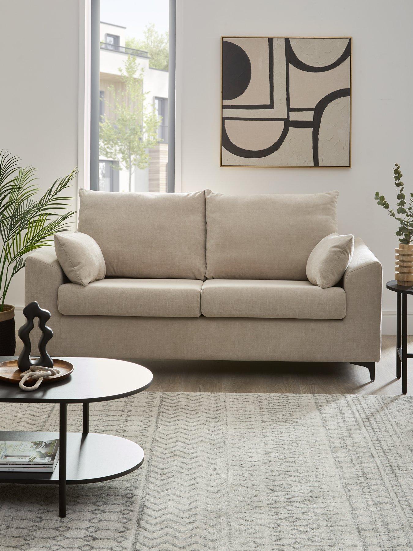 Image 1 of 7 of The Very Collection Barcelona 2 Seater Fabric Sofa&nbsp;- FSC Certified