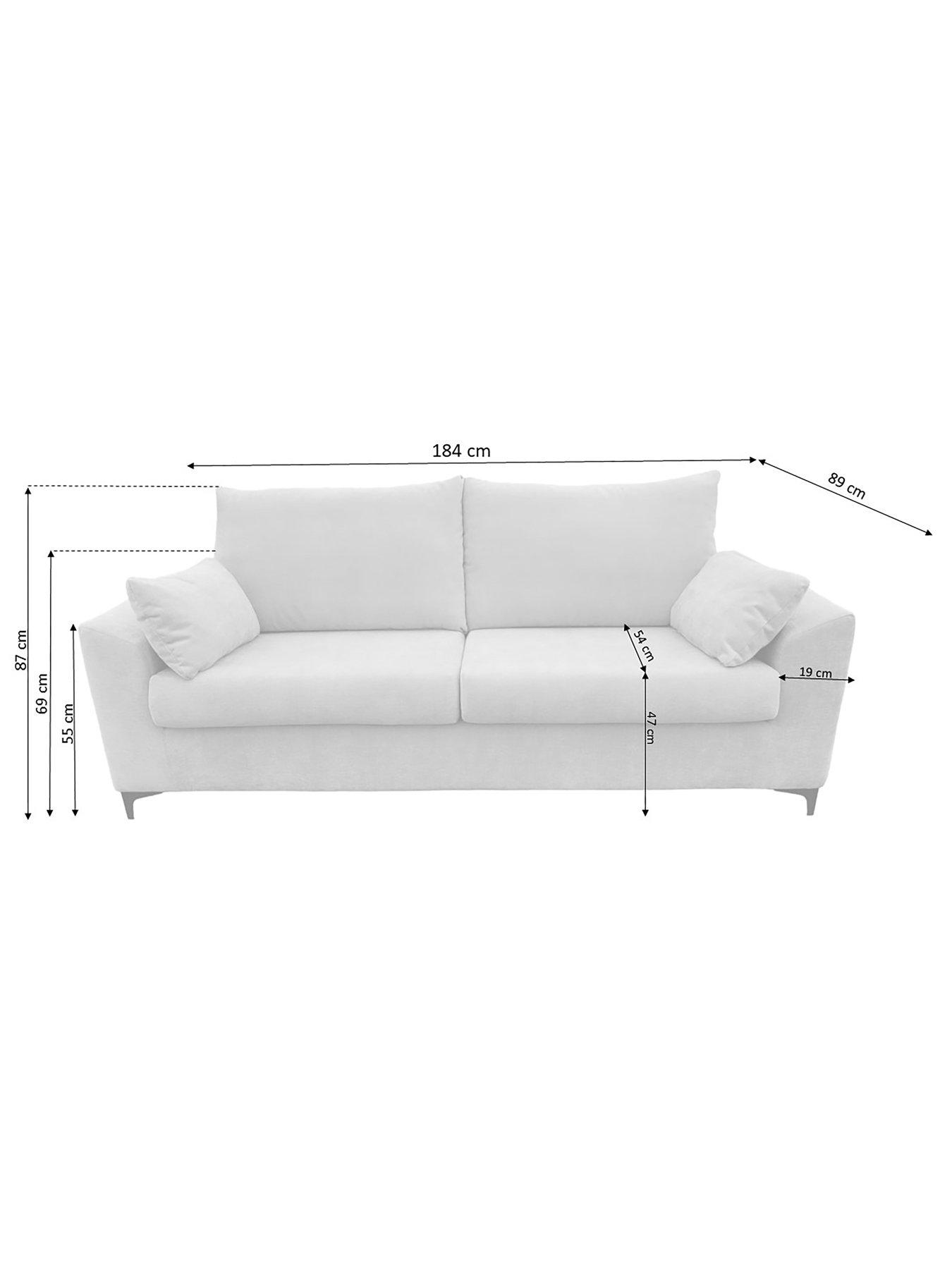 Image 6 of 7 of The Very Collection Barcelona 2 Seater Fabric Sofa&nbsp;- FSC Certified