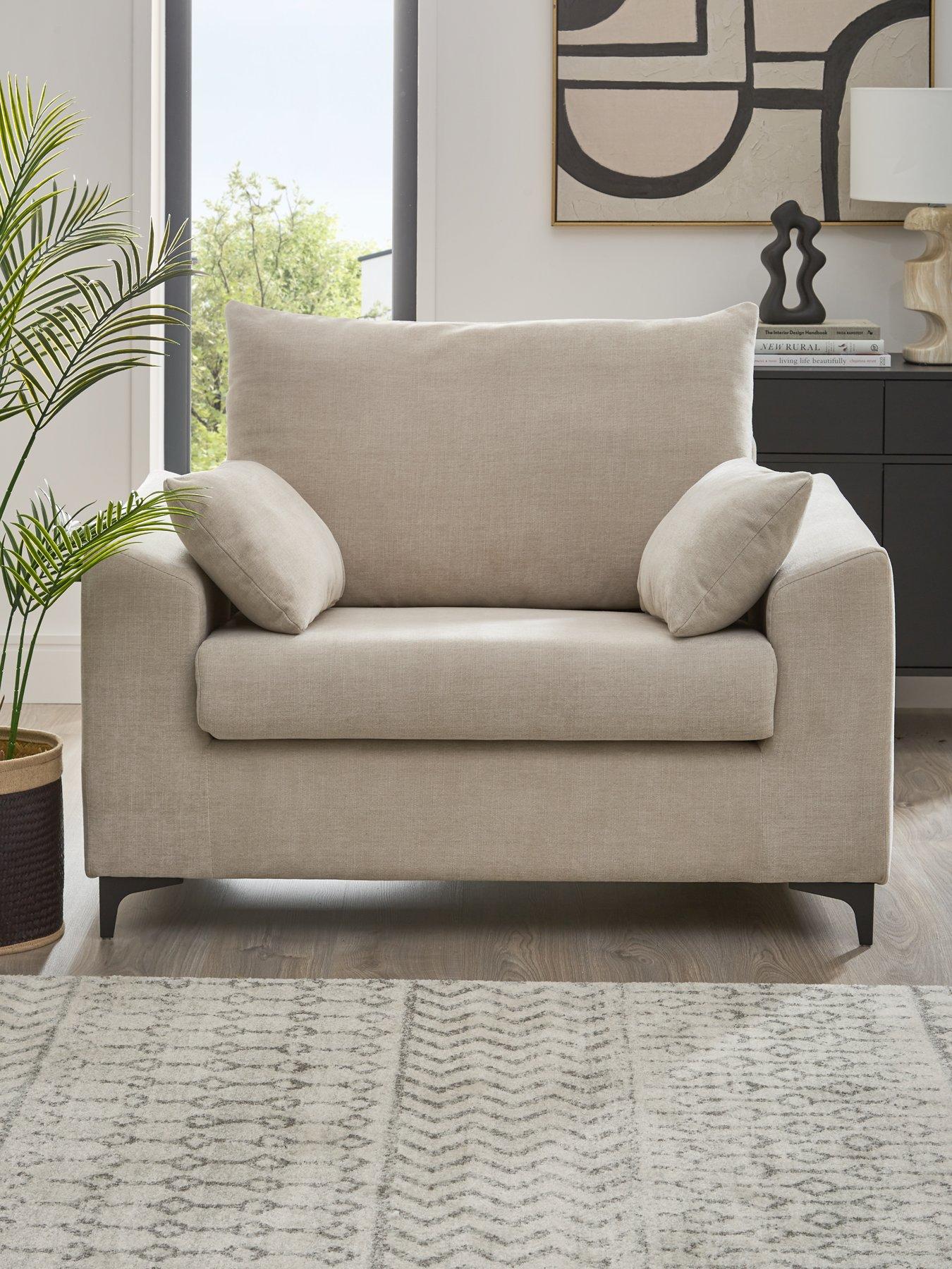 Very Home Barcelona Fabric Armchair - FSC Certified