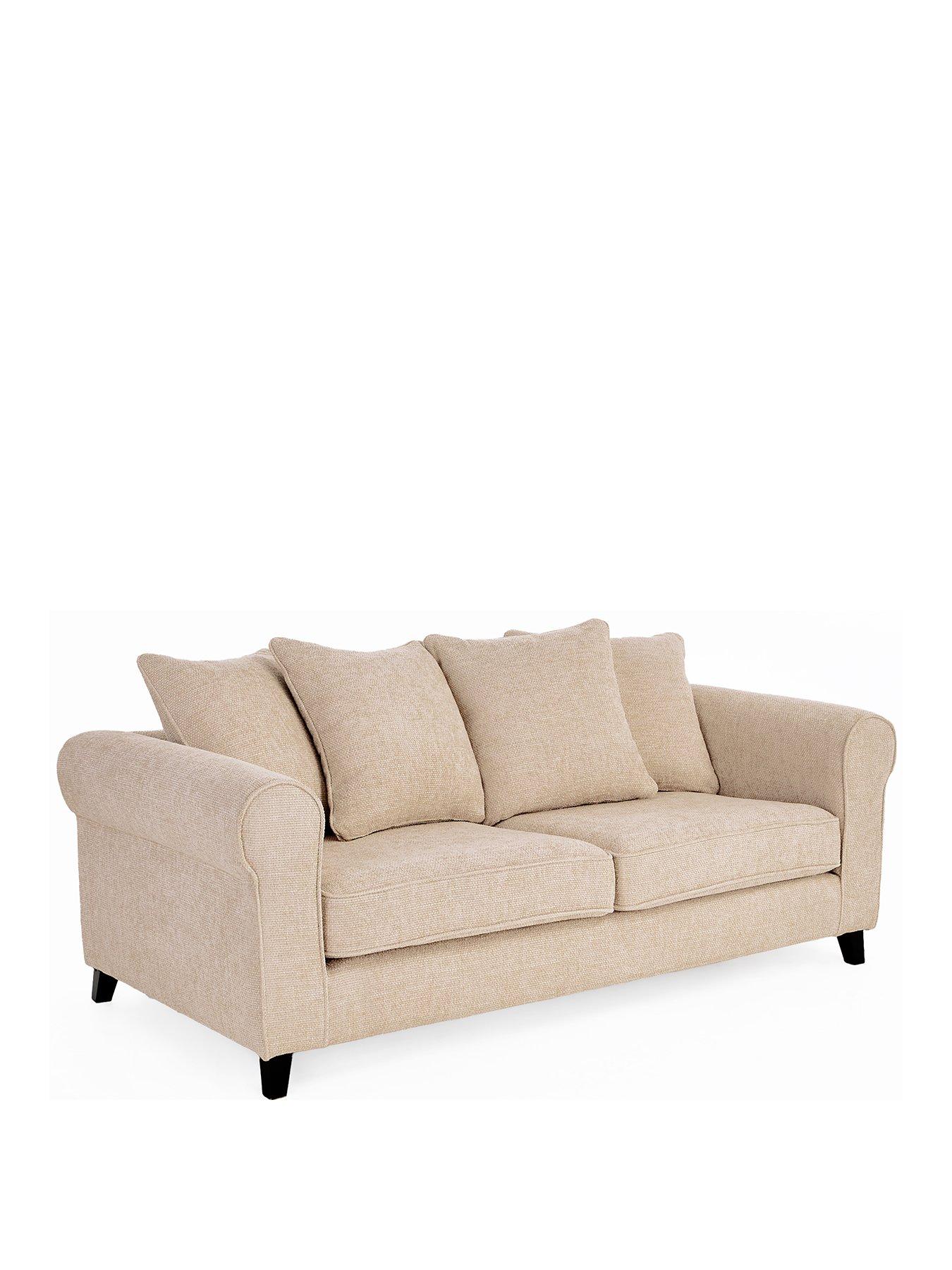 Image 3 of 7 of Very Home Sanderson Fabric&nbsp;3 Seater Sofa&nbsp;- FSC Certified
