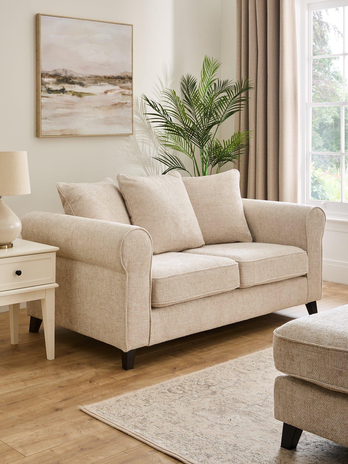 Very Home Sanderson Fabric 2 Seater Sofa - FSC Certified