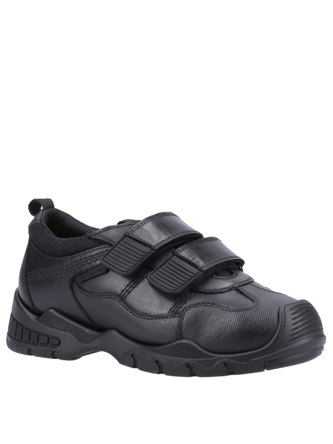 Image 2 of 6 of Hush Puppies Troy Jnr School Shoe - Black