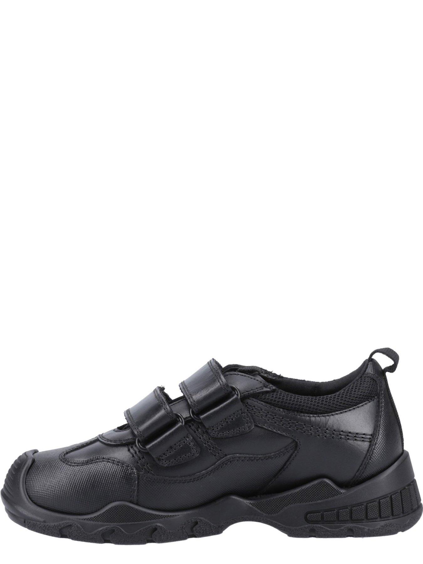 Image 4 of 5 of Hush Puppies Troy Snr School Shoe - Black