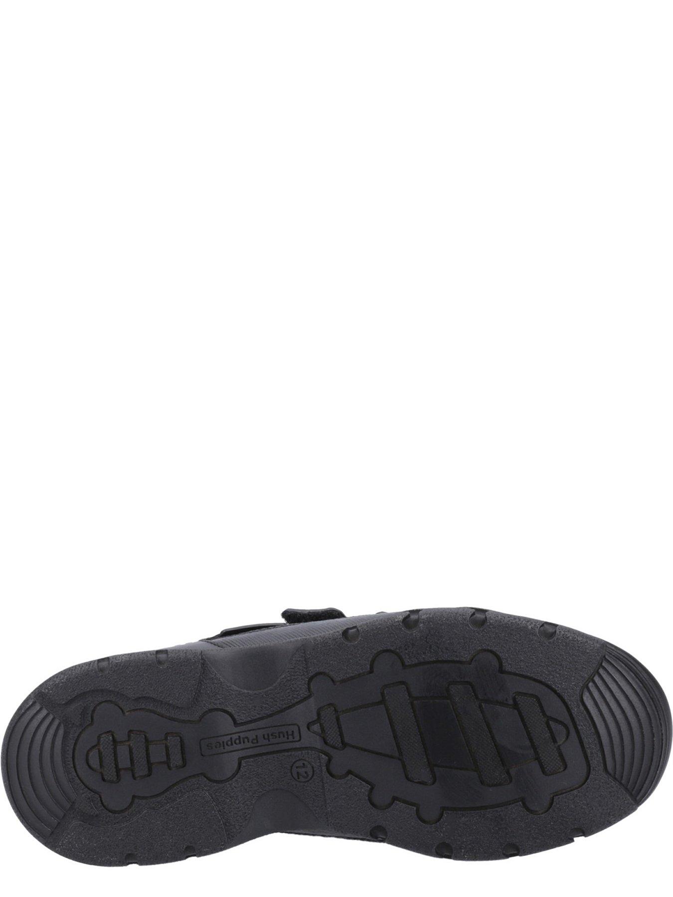 Image 5 of 5 of Hush Puppies Troy Snr School Shoe - Black