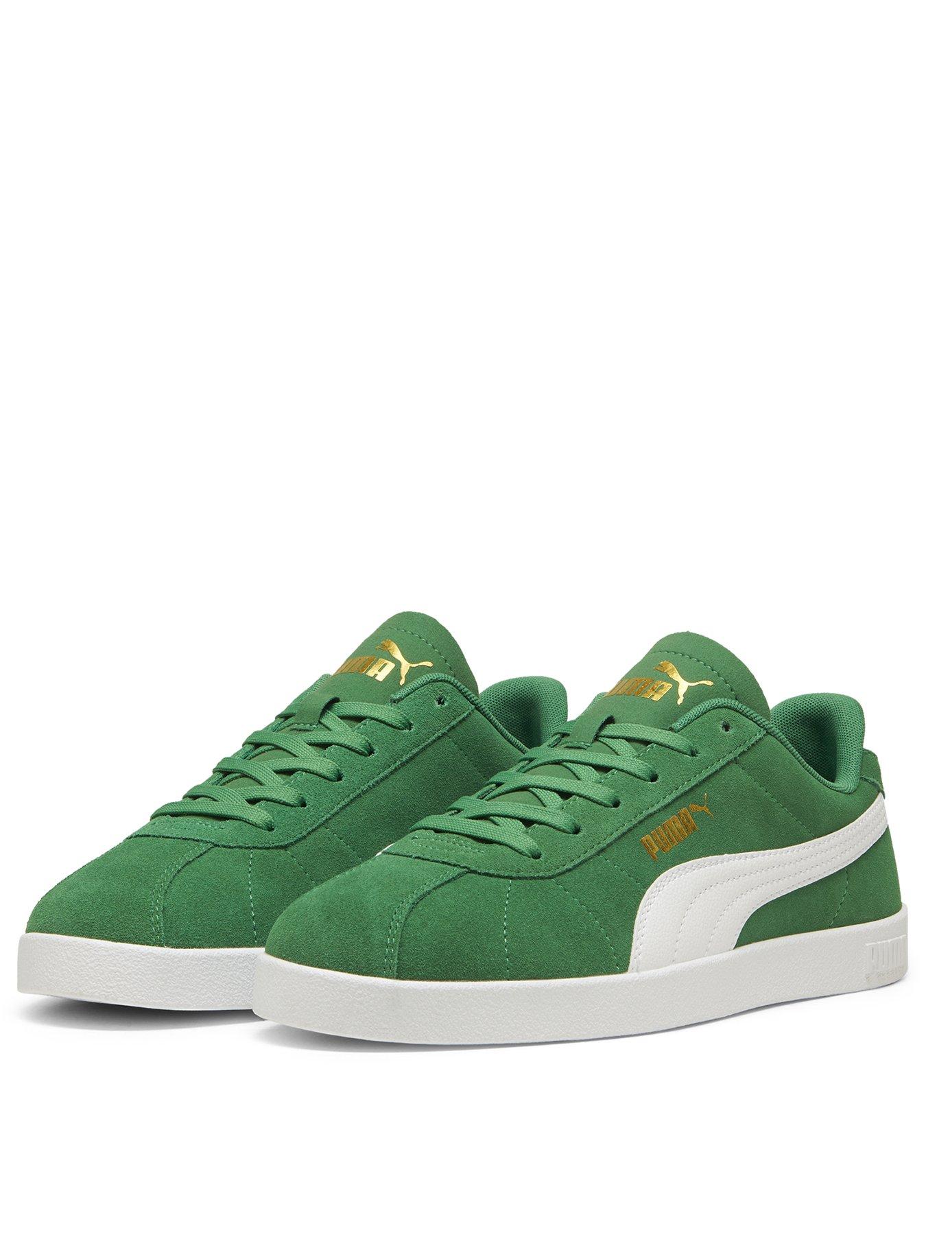 puma-mens-club-ii-trainers-greenstillFront