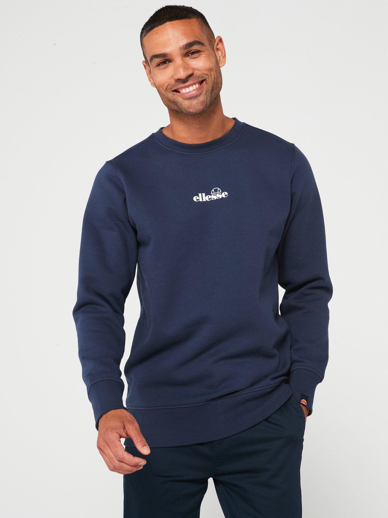 ellesse-mens-kiamto-sweatshirt-navy