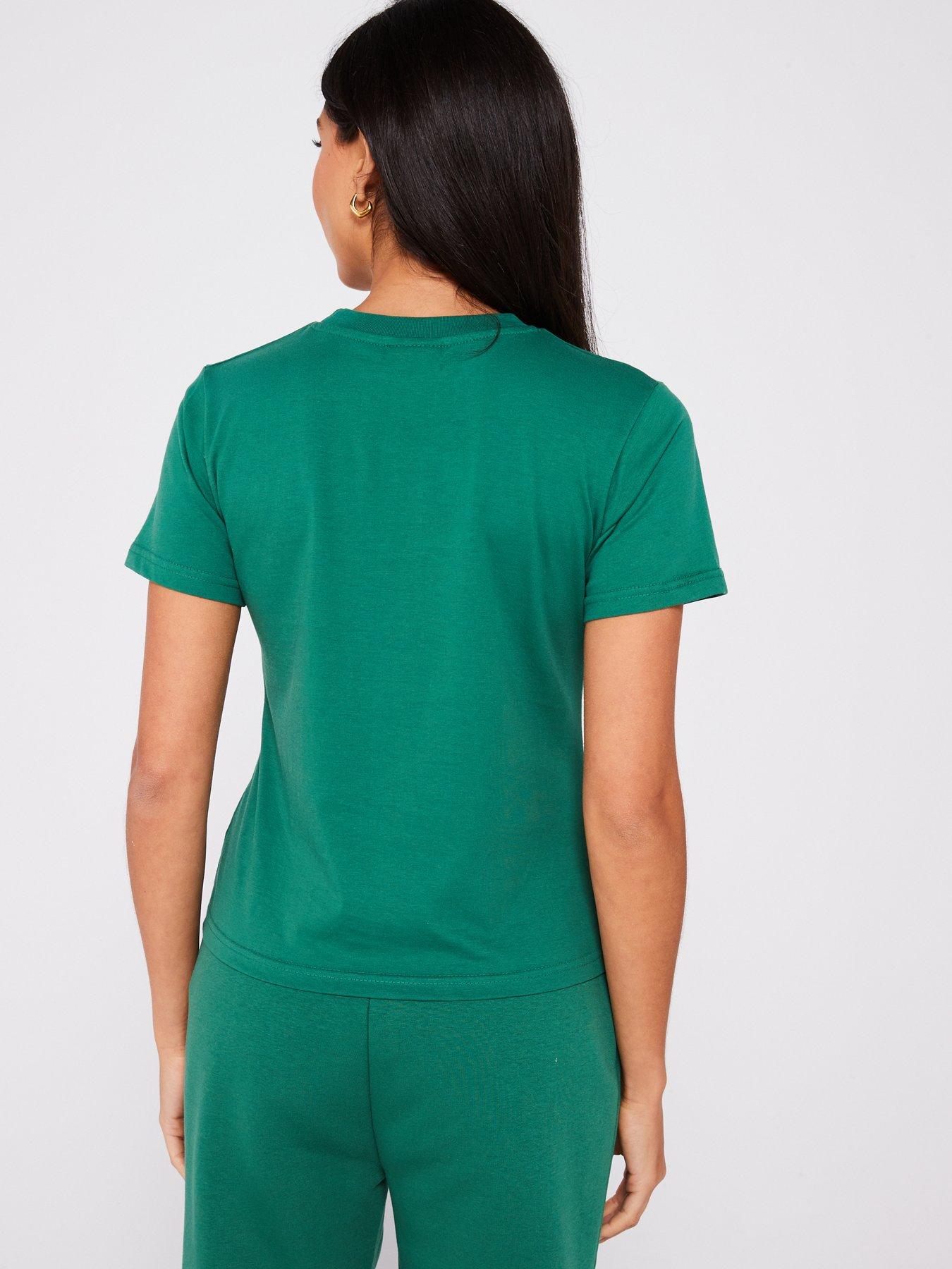 ellesse-womens-svetta-tee-greenstillFront