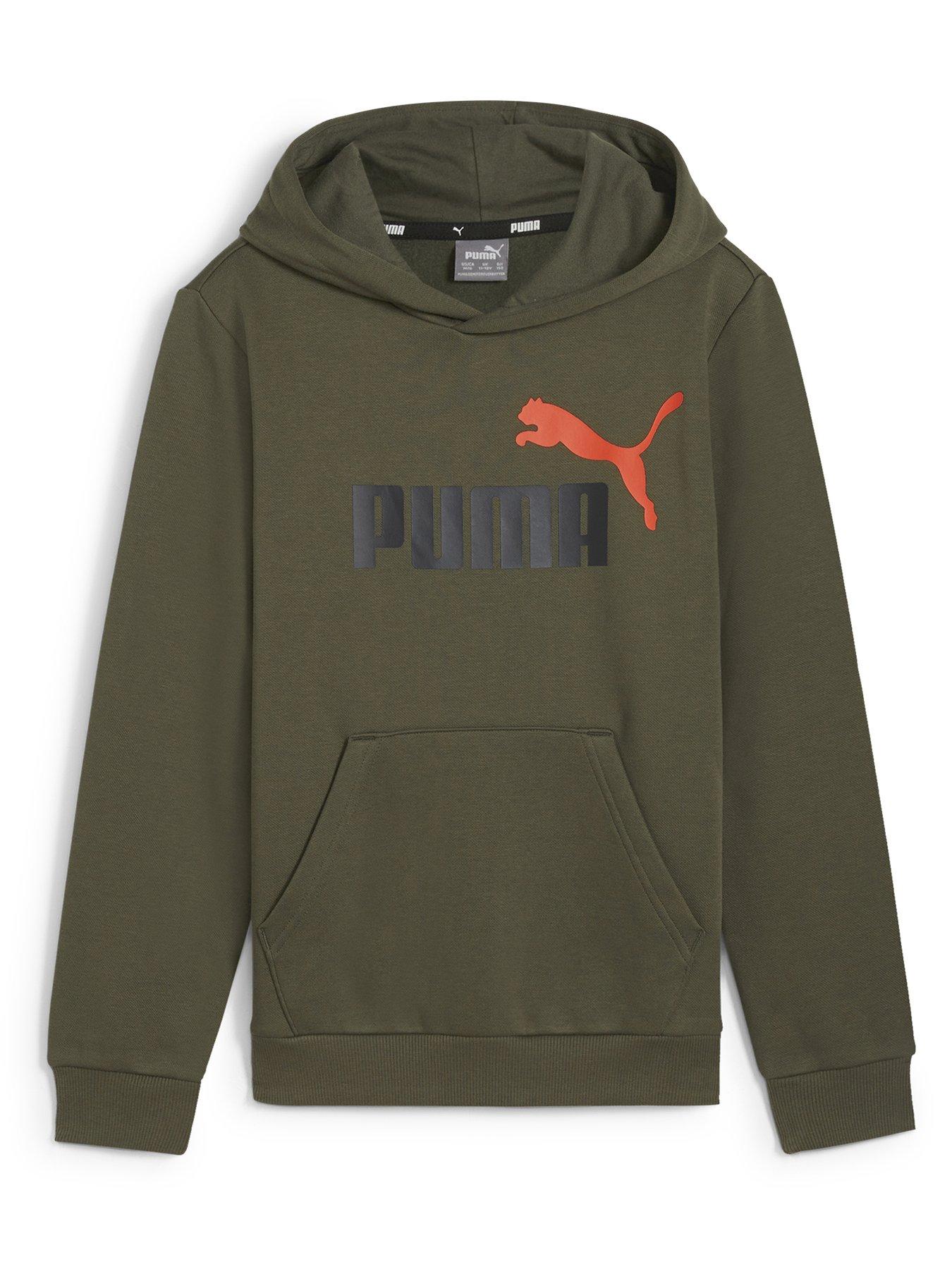 puma-boys-essentials-logo-hoodie-fleece-green