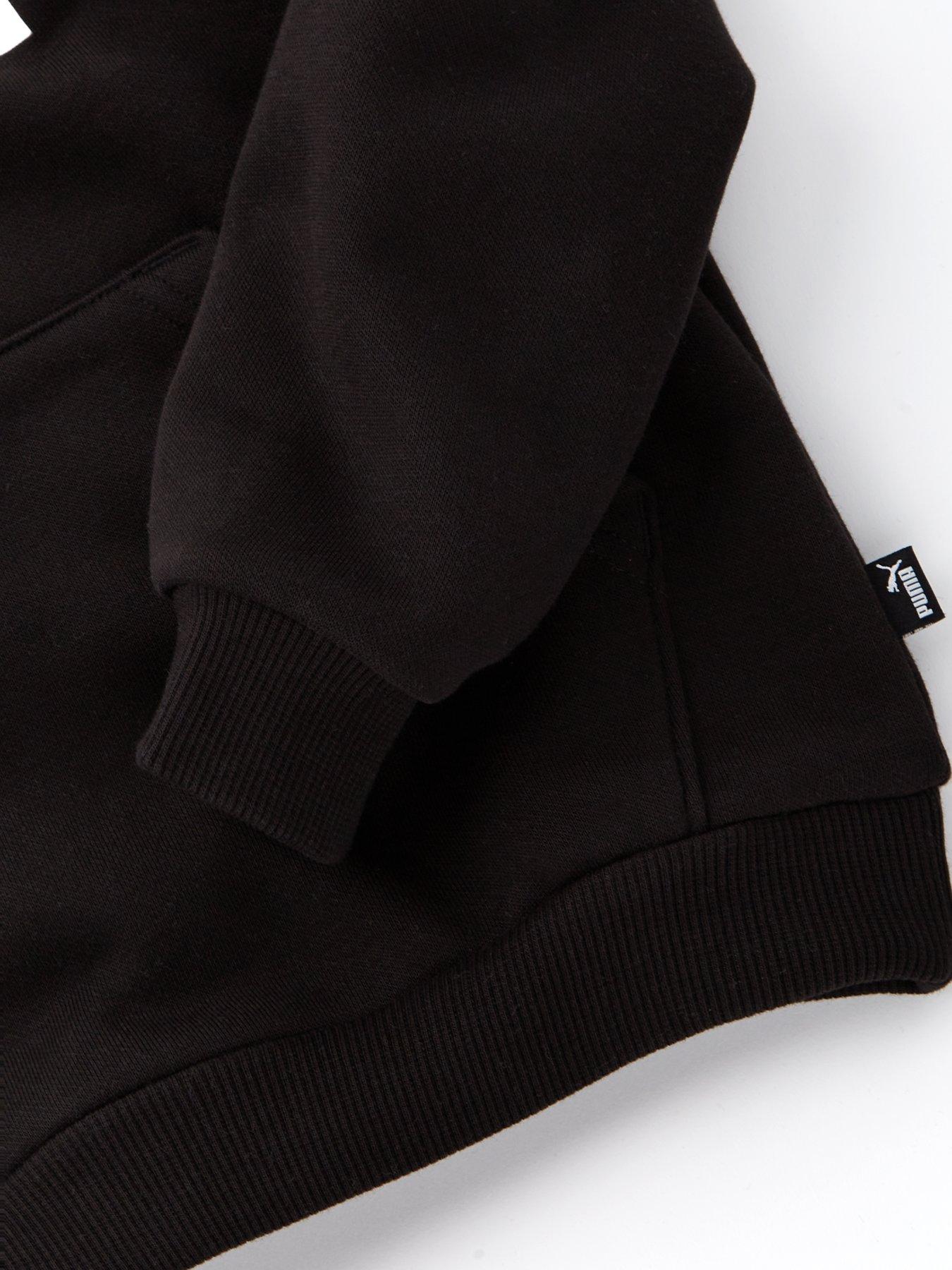 puma-boys-essentials-fleece-logo-hoodie-blackdetail