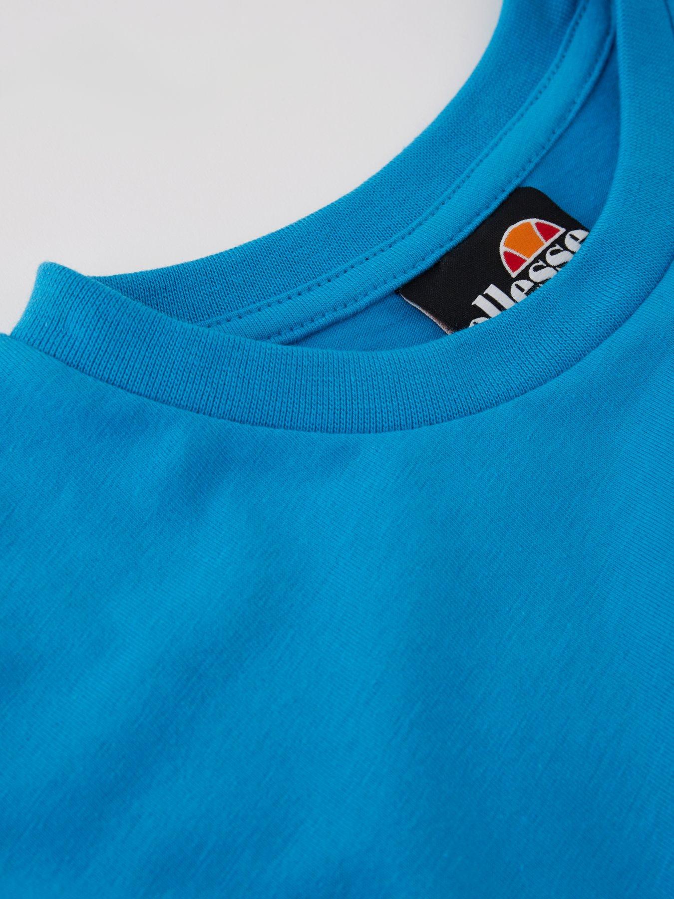 ellesse-junior-girls-battle-tee-bluedetail