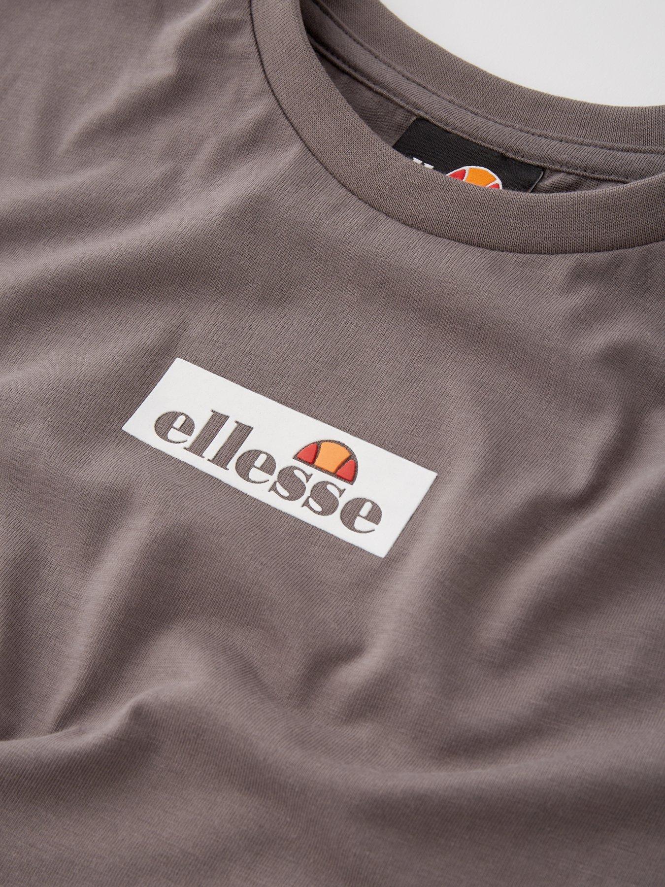 ellesse-junior-girls-battle-tee-dark-greyoutfit