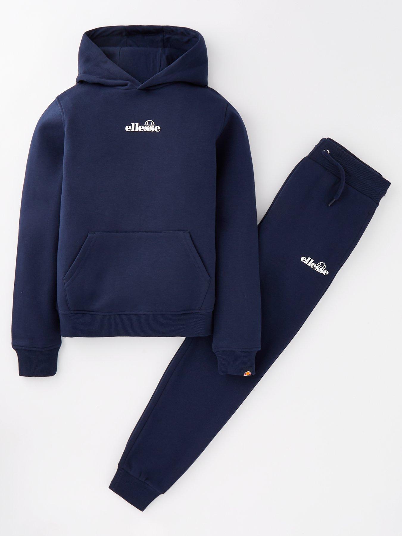 ellesse-junior-boys-suorini-tracksuit-navy