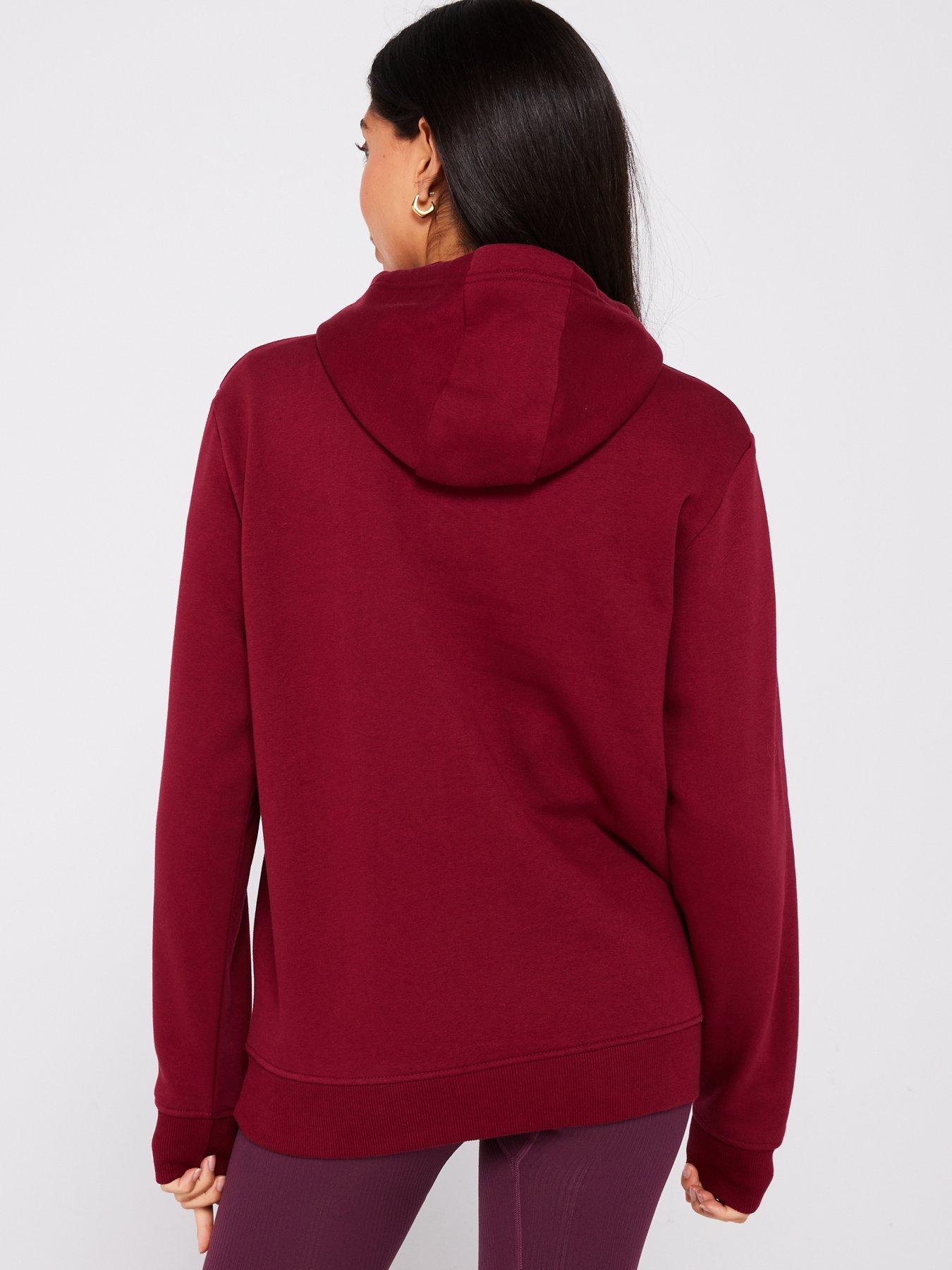 ellesse-womens-jazana-overhead-hoody-burgundystillFront