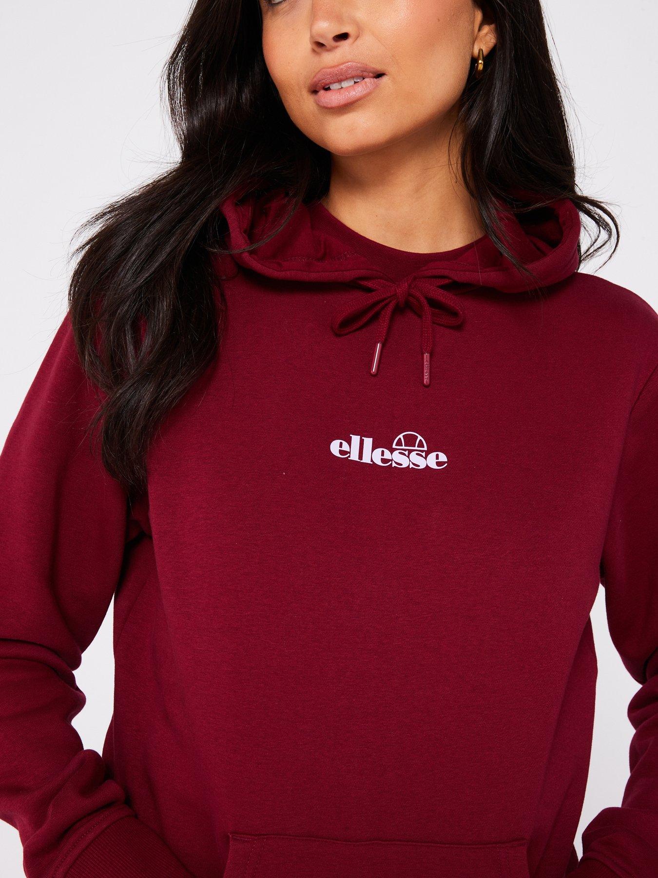 ellesse-womens-jazana-overhead-hoody-burgundyoutfit