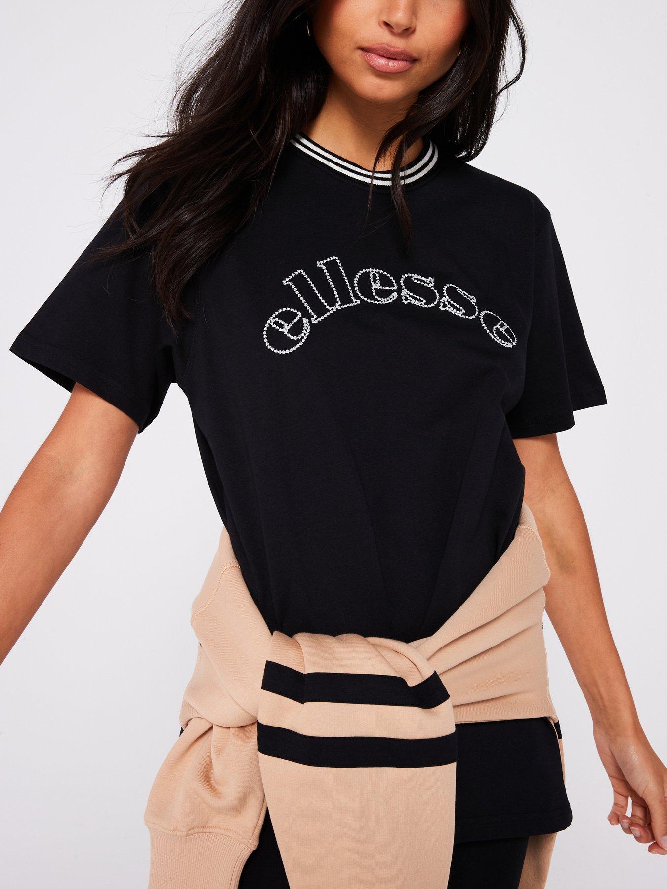 ellesse-womens-sparks-tee-blackoutfit