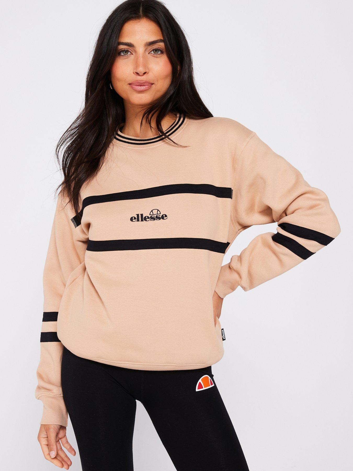 ellesse-womens-marchi-sweatshirt-beige