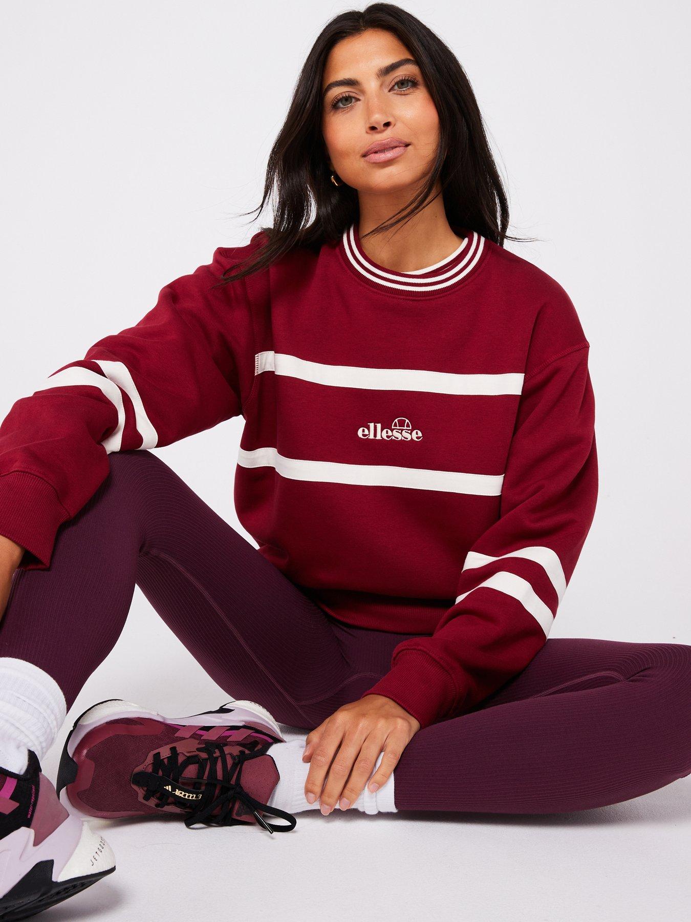 ellesse-womens-marchi-sweatshirt-burgundyoff-whiteoutfit